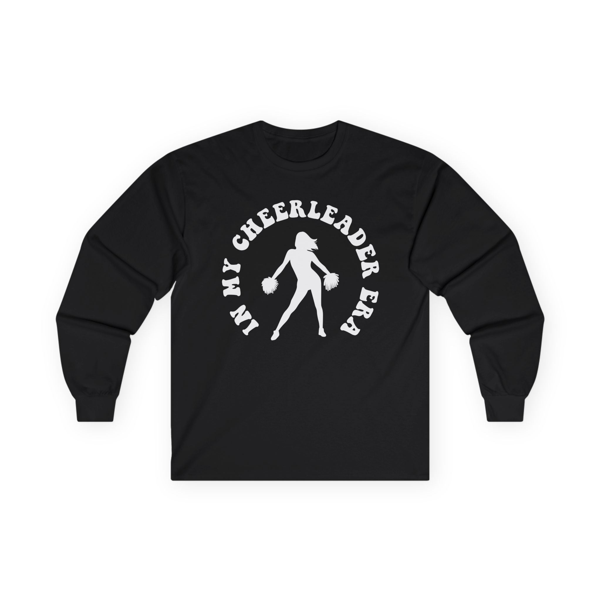 Graphic Teen Girls Long Sleeve T-Shirt - In My Cheerleader Era | Long - sleeve by atgodanddesigns