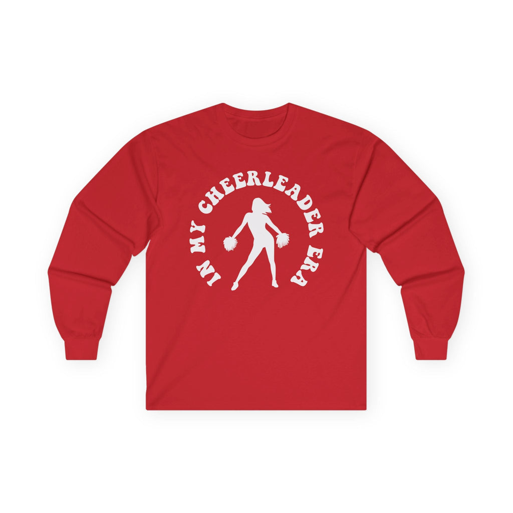 Graphic Teen Girls Long Sleeve T-Shirt - In My Cheerleader Era | Long - sleeve by atgodanddesigns