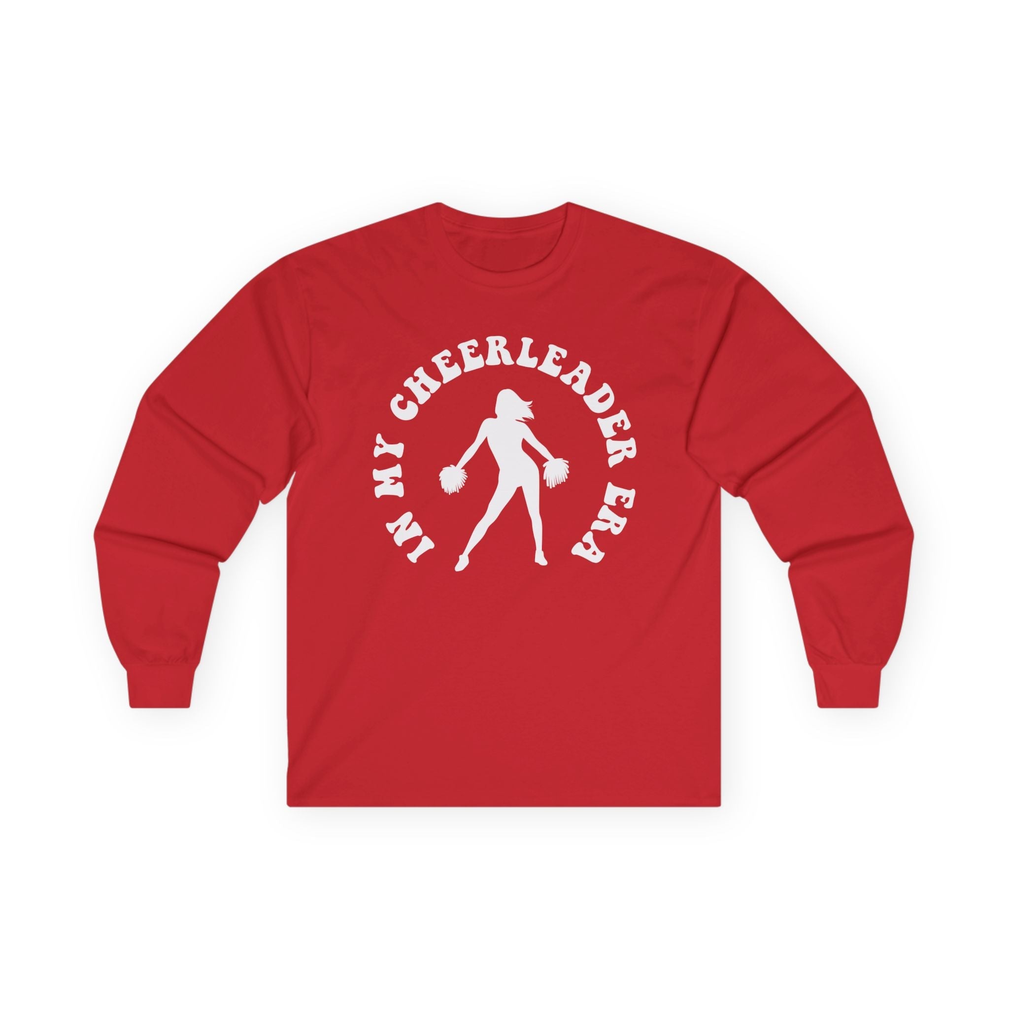 Graphic Teen Girls Long Sleeve T-Shirt - In My Cheerleader Era | Long - sleeve by atgodanddesigns