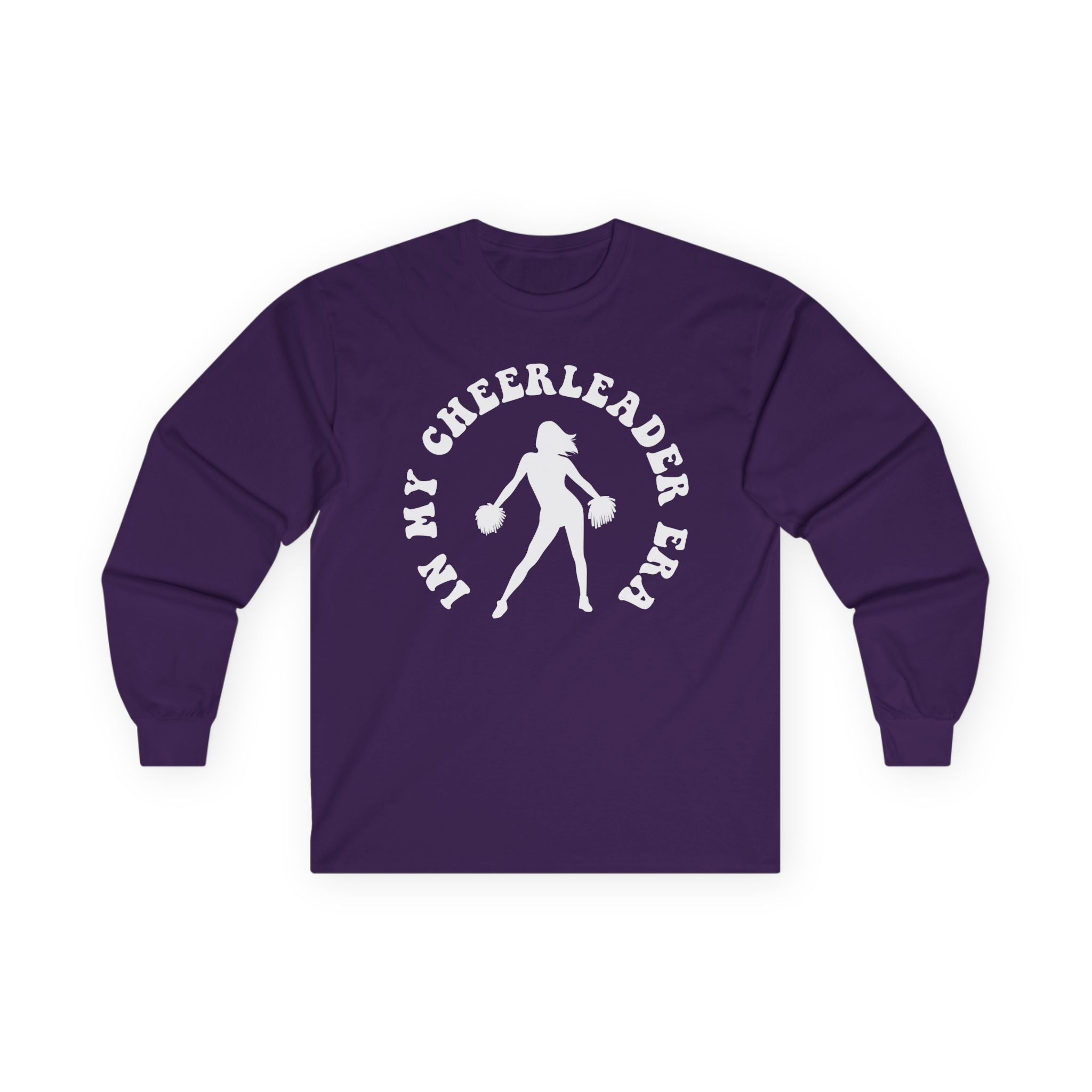 Graphic Teen Girls Long Sleeve T-Shirt - In My Cheerleader Era | Long - sleeve by atgodanddesigns