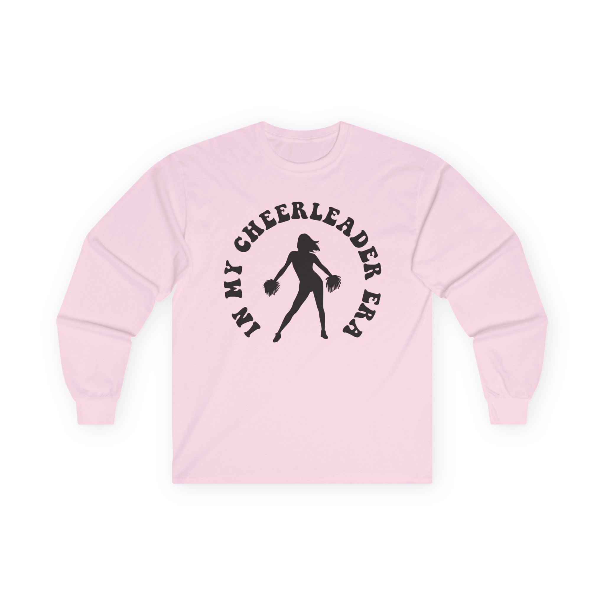 Graphic Teen Girls Long Sleeve T-Shirt - In My Cheerleader Era | Long - sleeve by atgodanddesigns