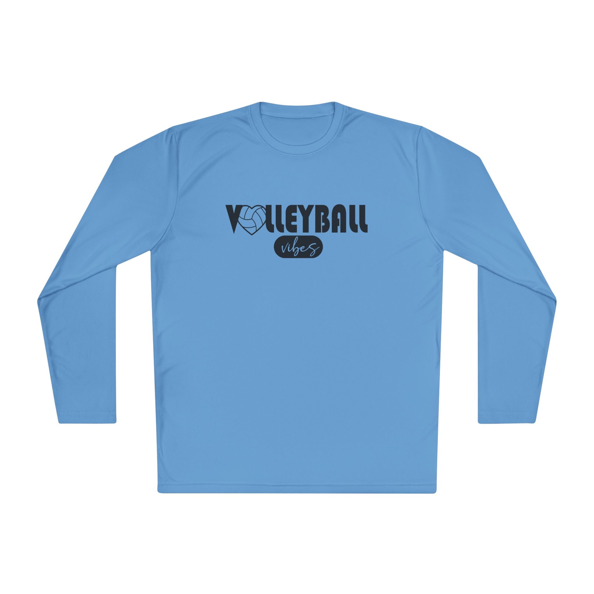 Graphic Teen Girls Long Sleeve T-Shirt - Volleyball Vibes | Long - sleeve by atgodanddesigns