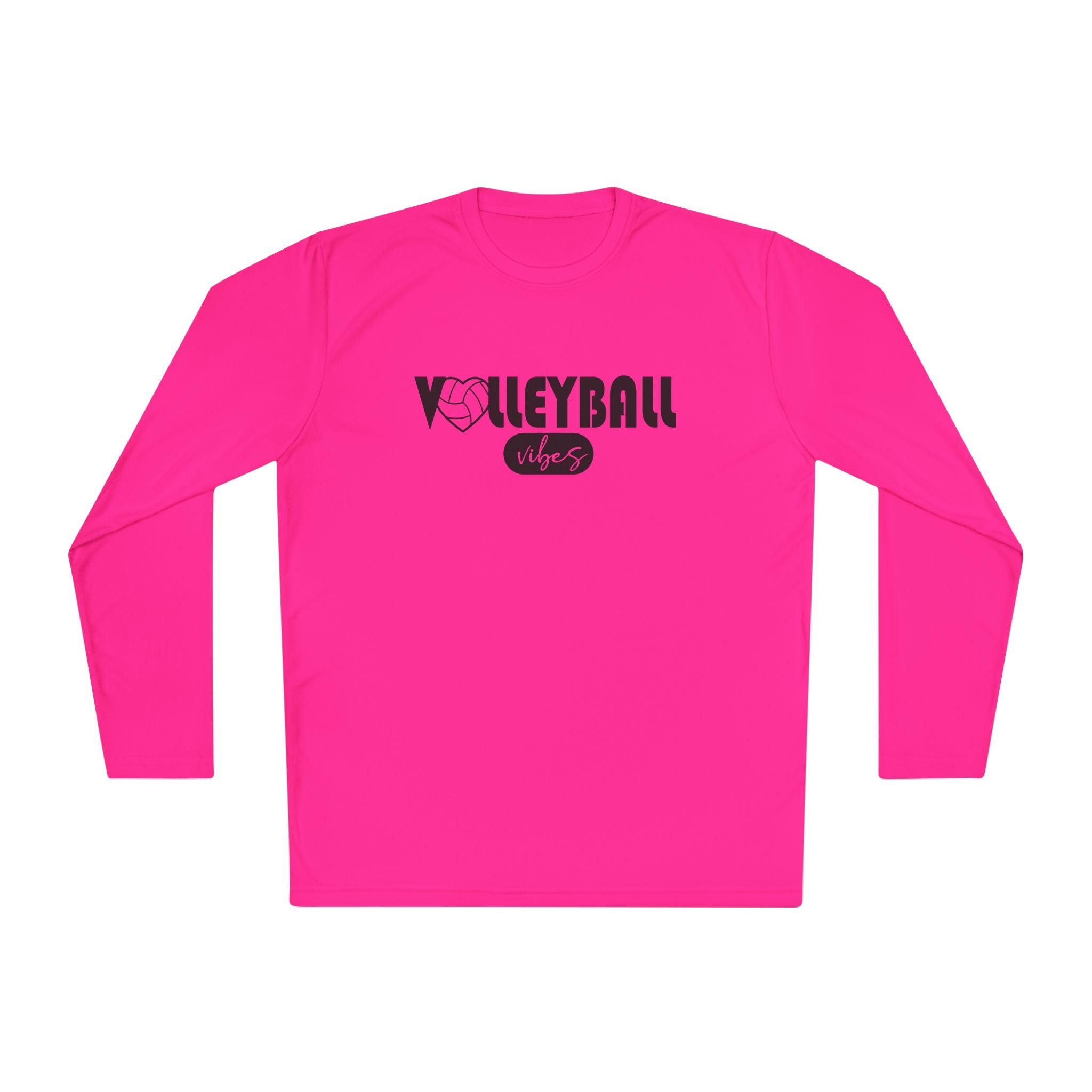 Graphic Teen Girls Long Sleeve T-Shirt - Volleyball Vibes | Long - sleeve by atgodanddesigns