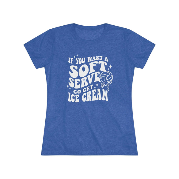 Graphic Teen Girls T-Shirt - If You Want Soft Seve Go Get Ice Cream | T-Shirt by atgodanddesigns