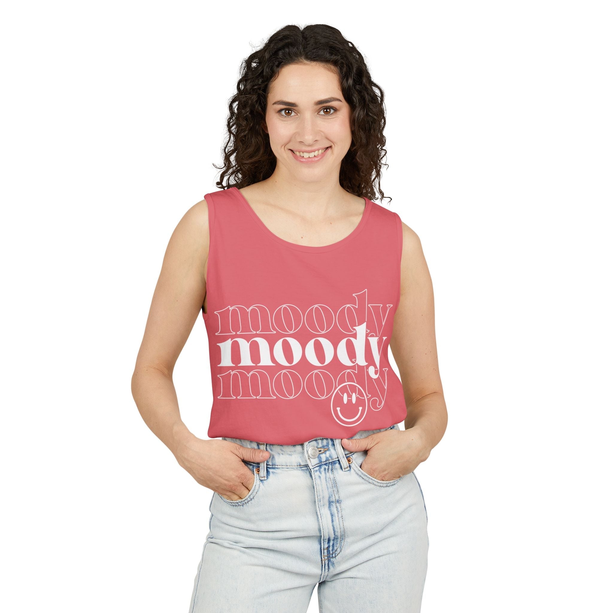 Graphic Teen Girls Tank - Moody | Tank Top by atgodanddesigns