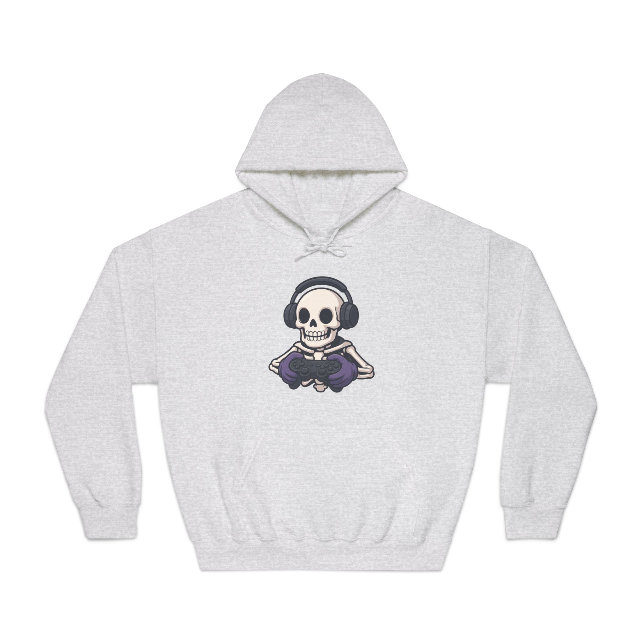 Graphic Teen Hooded Sweatshirt Gaming Skeleton | Hoodie by atgodanddesigns
