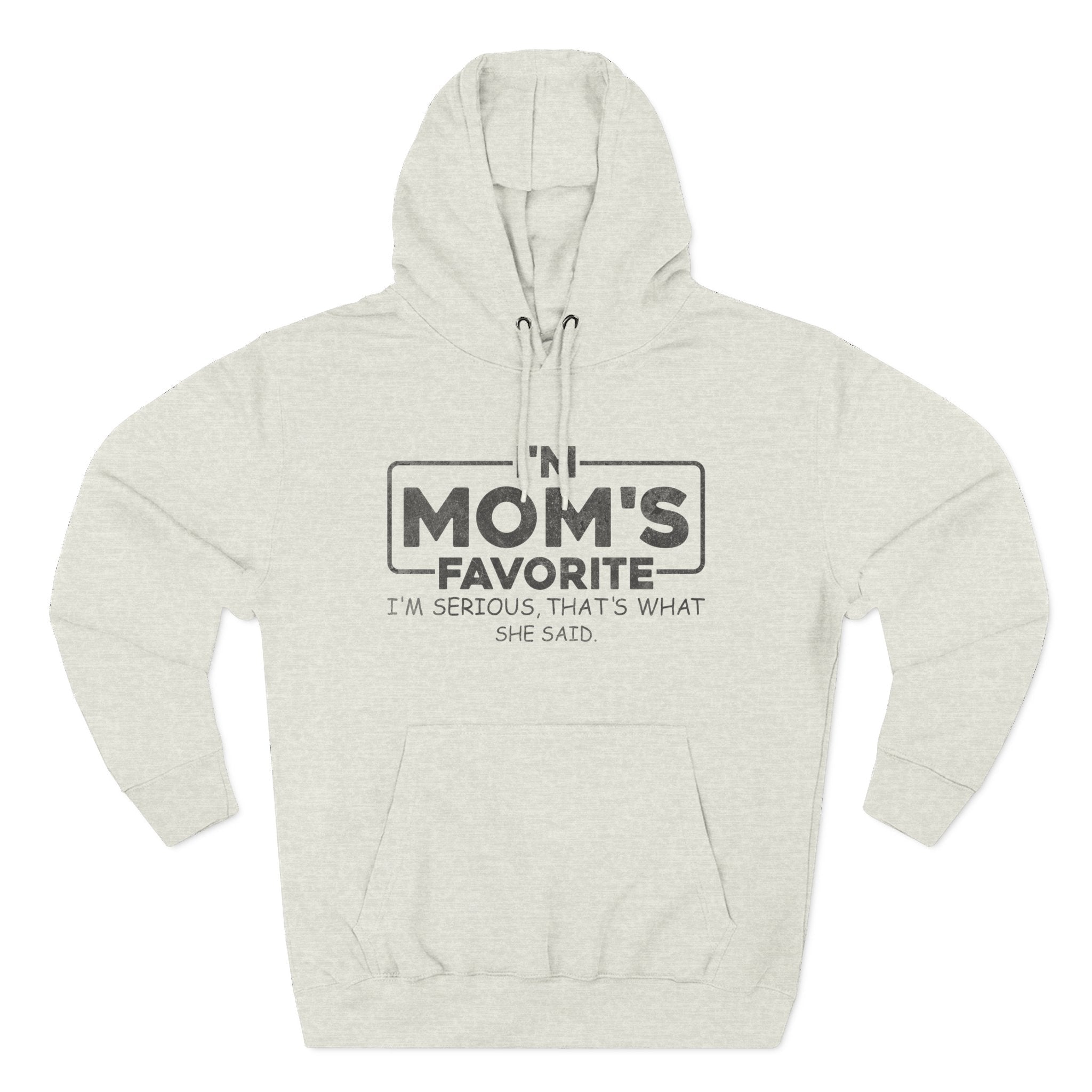 Graphic Teen Hoodie - I'm Mom's Favorite | Hoodie by atgodanddesigns