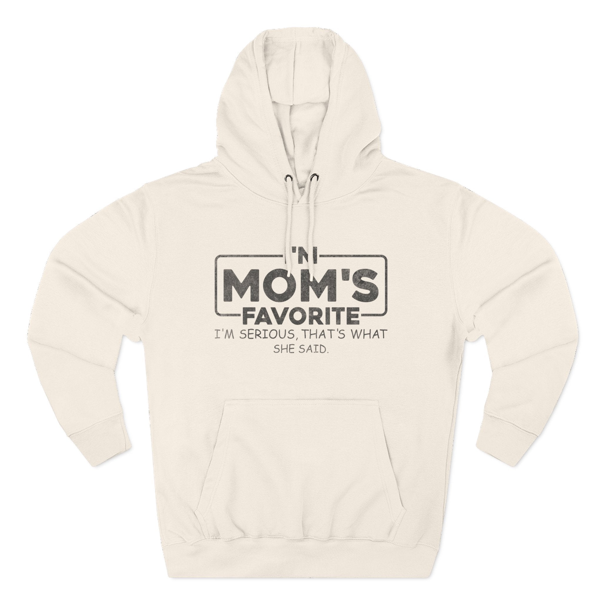 Graphic Teen Hoodie - I'm Mom's Favorite | Hoodie by atgodanddesigns