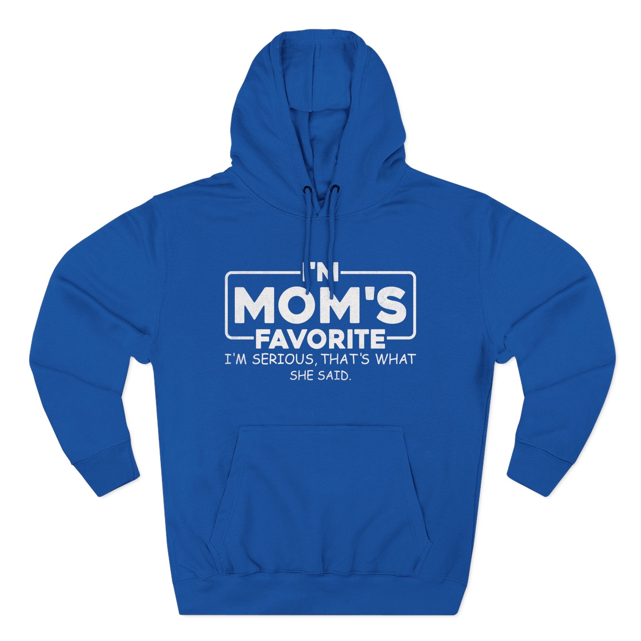Graphic Teen Hoodie - I'm Mom's Favorite | Hoodie by atgodanddesigns