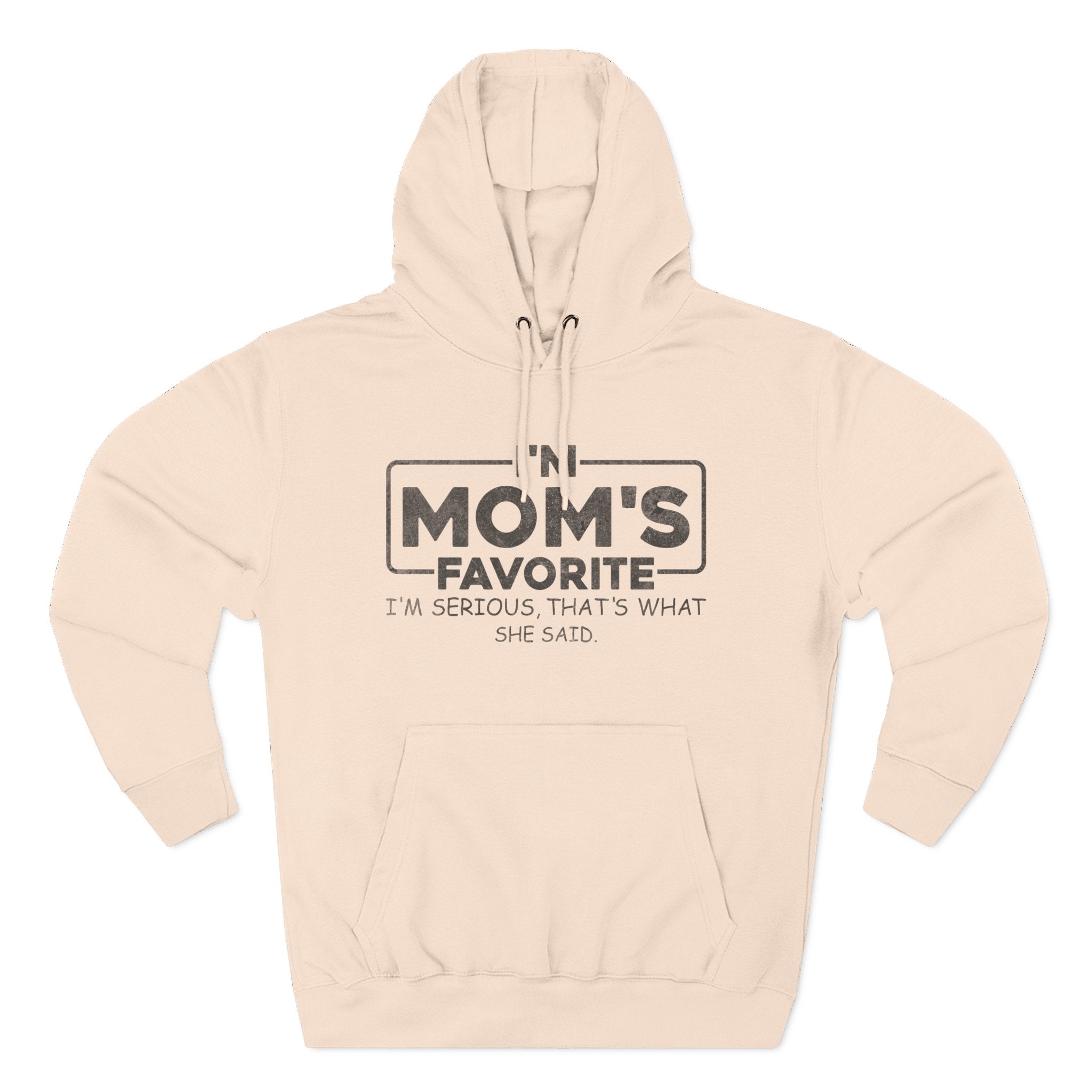 Graphic Teen Hoodie - I'm Mom's Favorite | Hoodie by atgodanddesigns