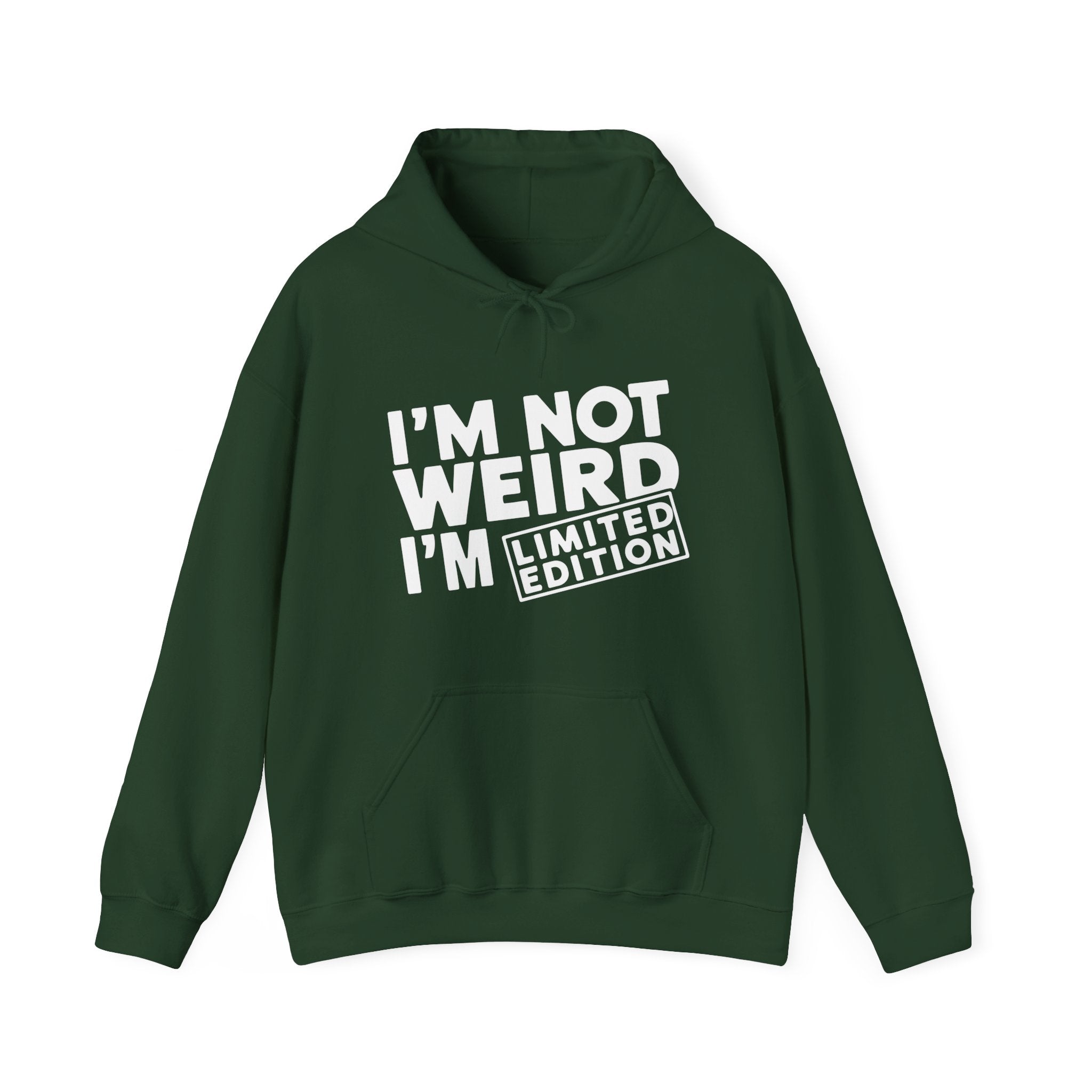 Graphic Teen Hoodie - I'm Not Weird I'm Limited Edition | Hoodie by atgodanddesigns