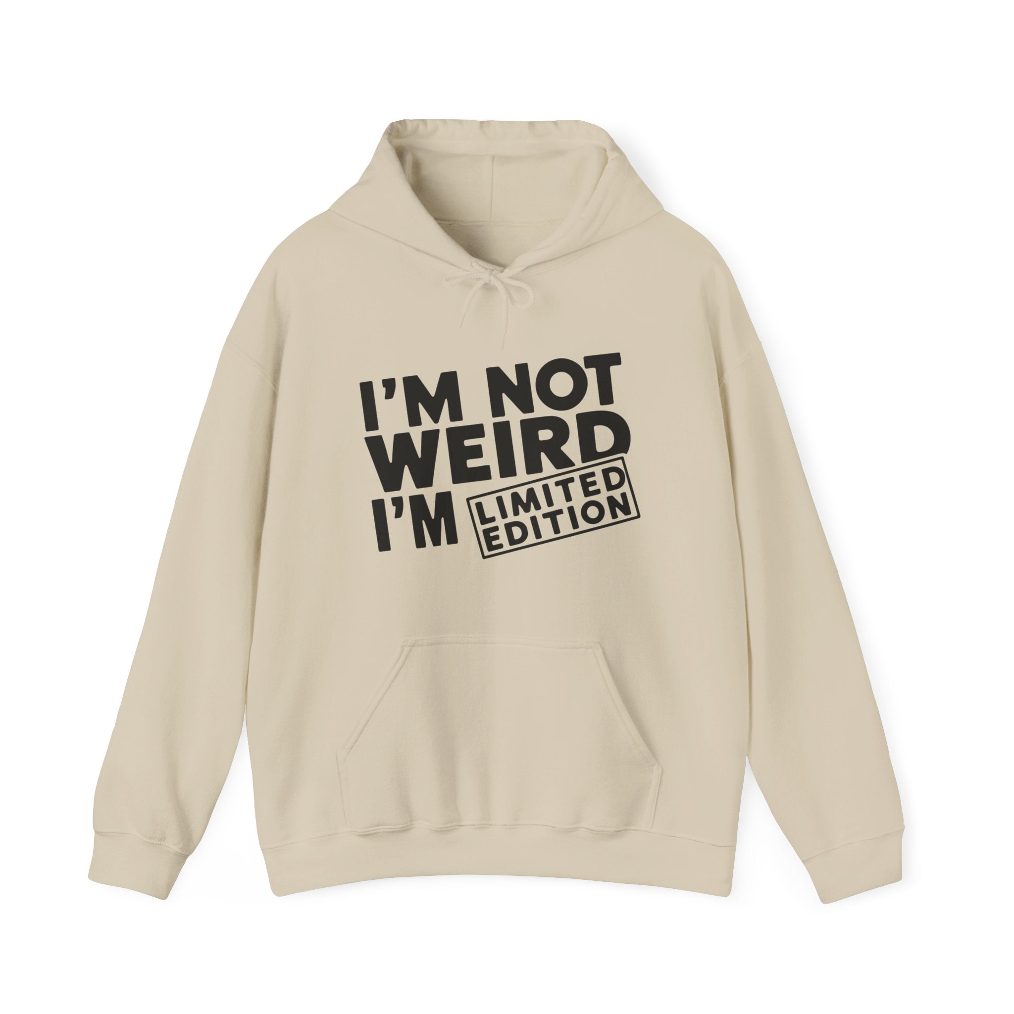 Graphic Teen Hoodie - I'm Not Weird I'm Limited Edition | Hoodie by atgodanddesigns