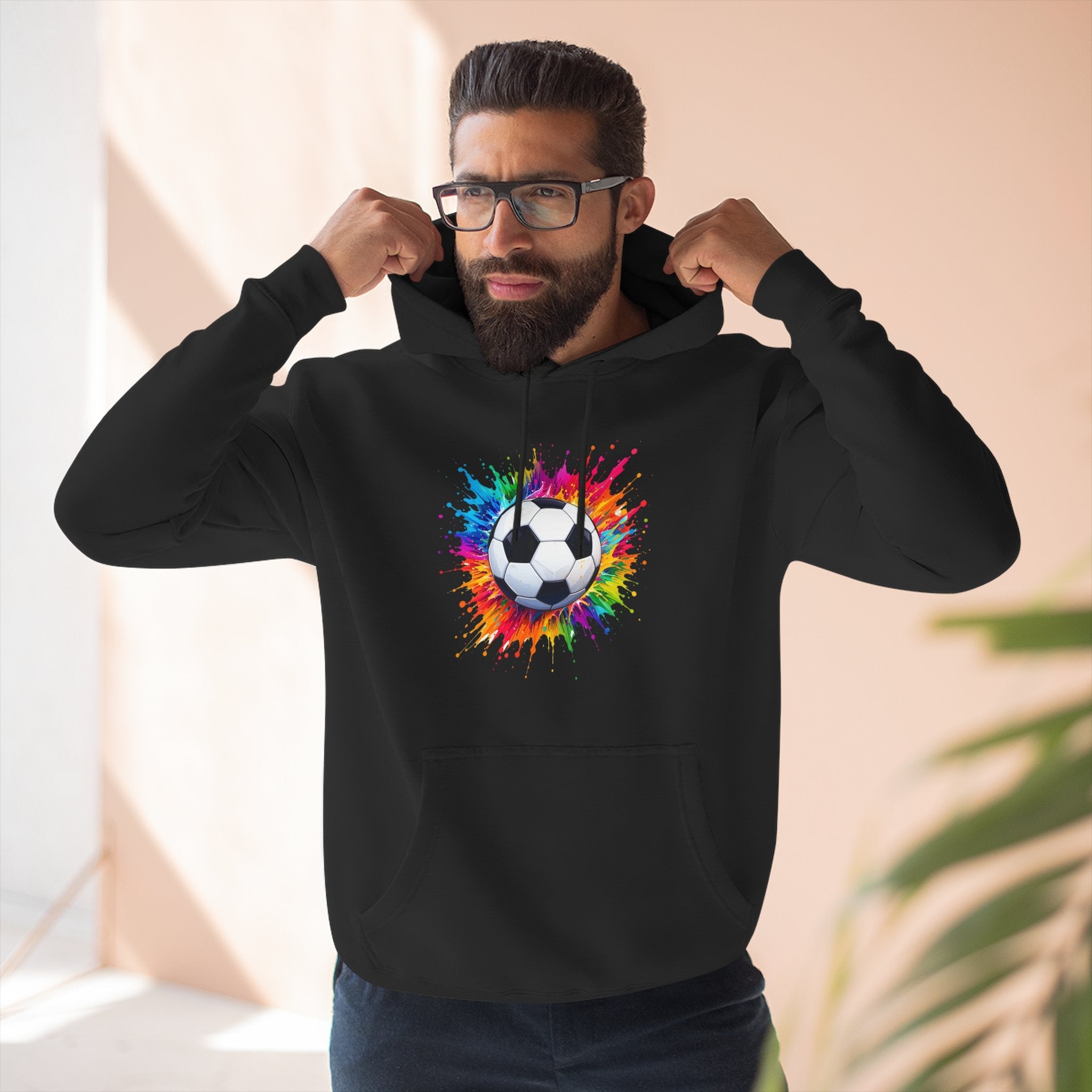 Graphic Teen Hoodie - Soccer | Hoodie by atgodanddesigns