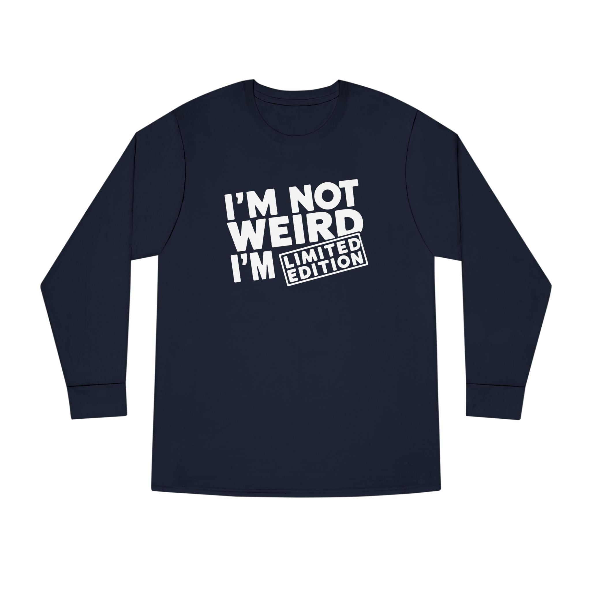 Graphic Teen Long Sleeve T-Shirt - I'm Not Weird I'm Limited Edition | Long - sleeve by atgodanddesigns