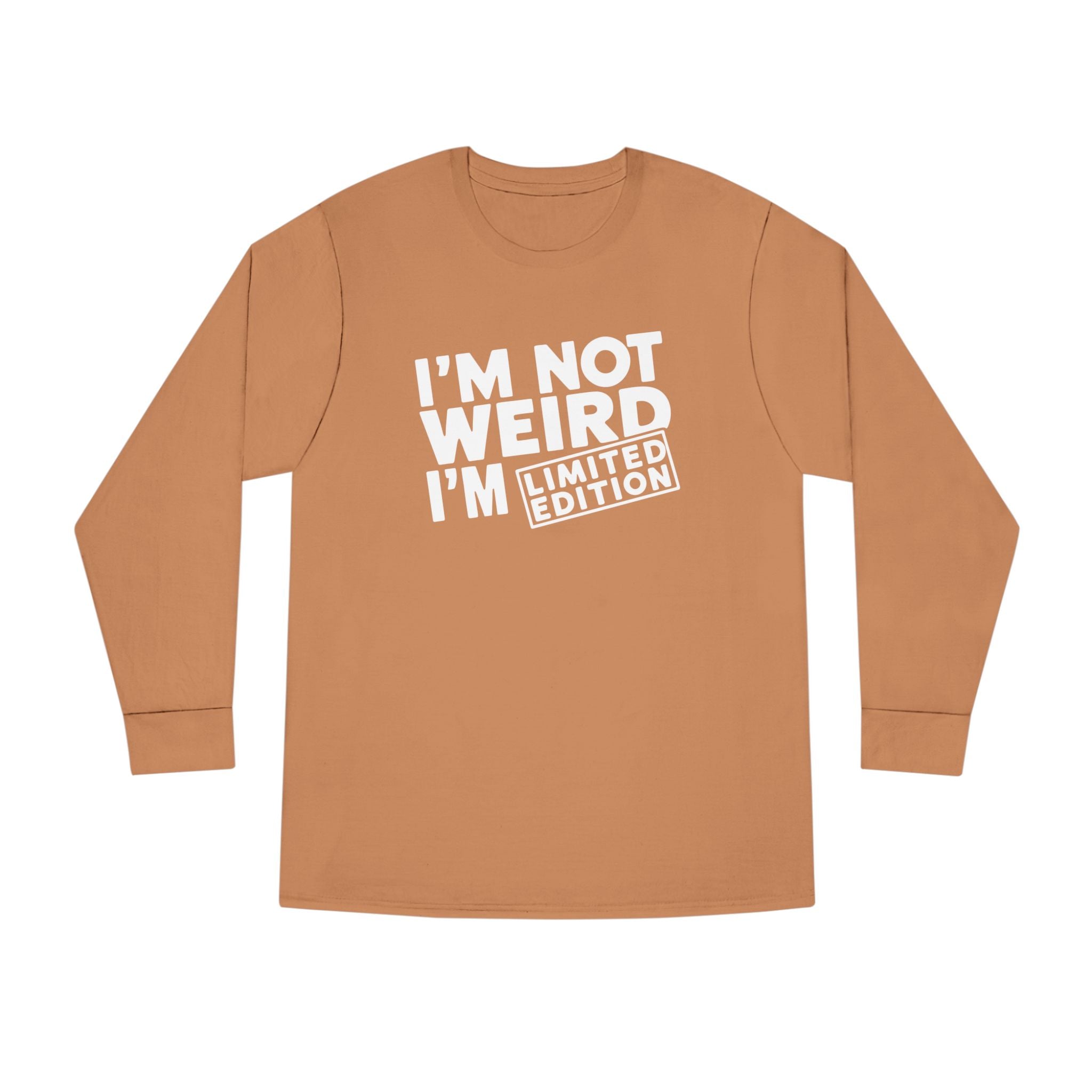 Graphic Teen Long Sleeve T-Shirt - I'm Not Weird I'm Limited Edition | Long - sleeve by atgodanddesigns