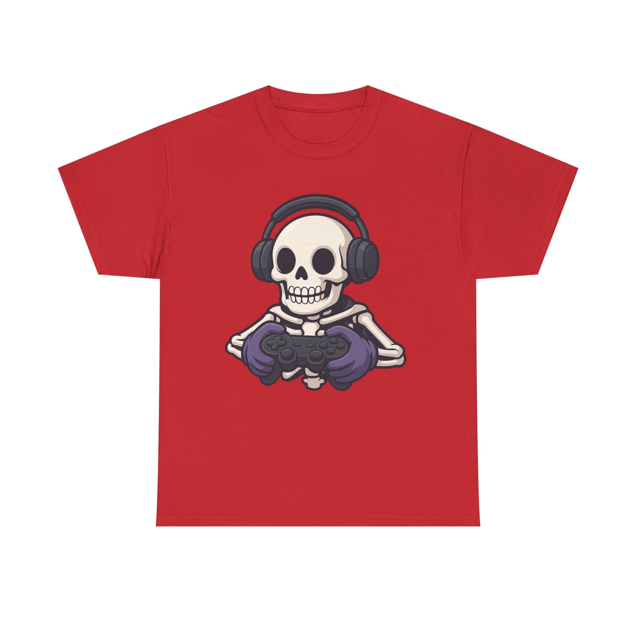 Graphic Teen T-Shirt Gaming Skeleton | T-Shirt by atgodanddesigns