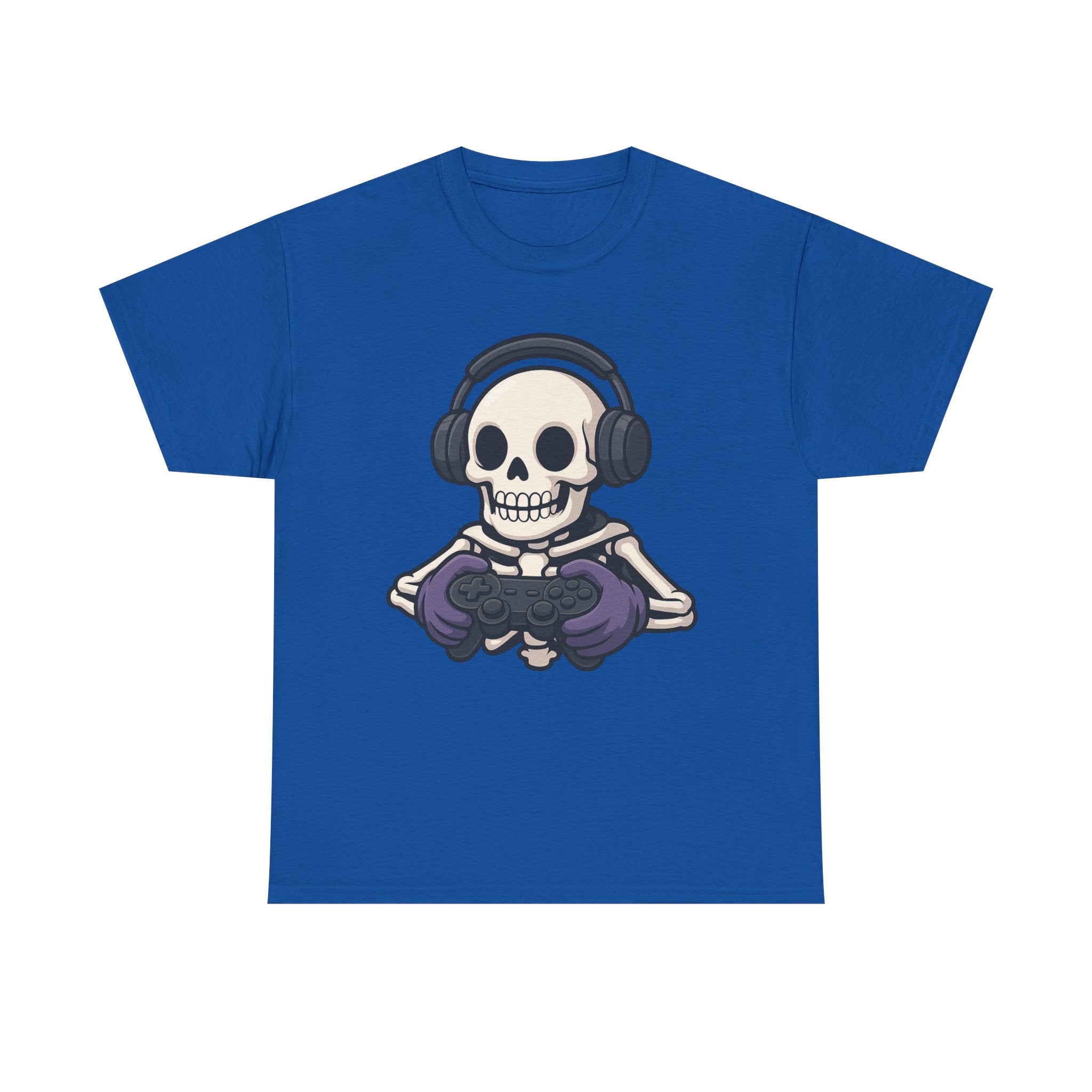 Graphic Teen T-Shirt Gaming Skeleton | T-Shirt by atgodanddesigns