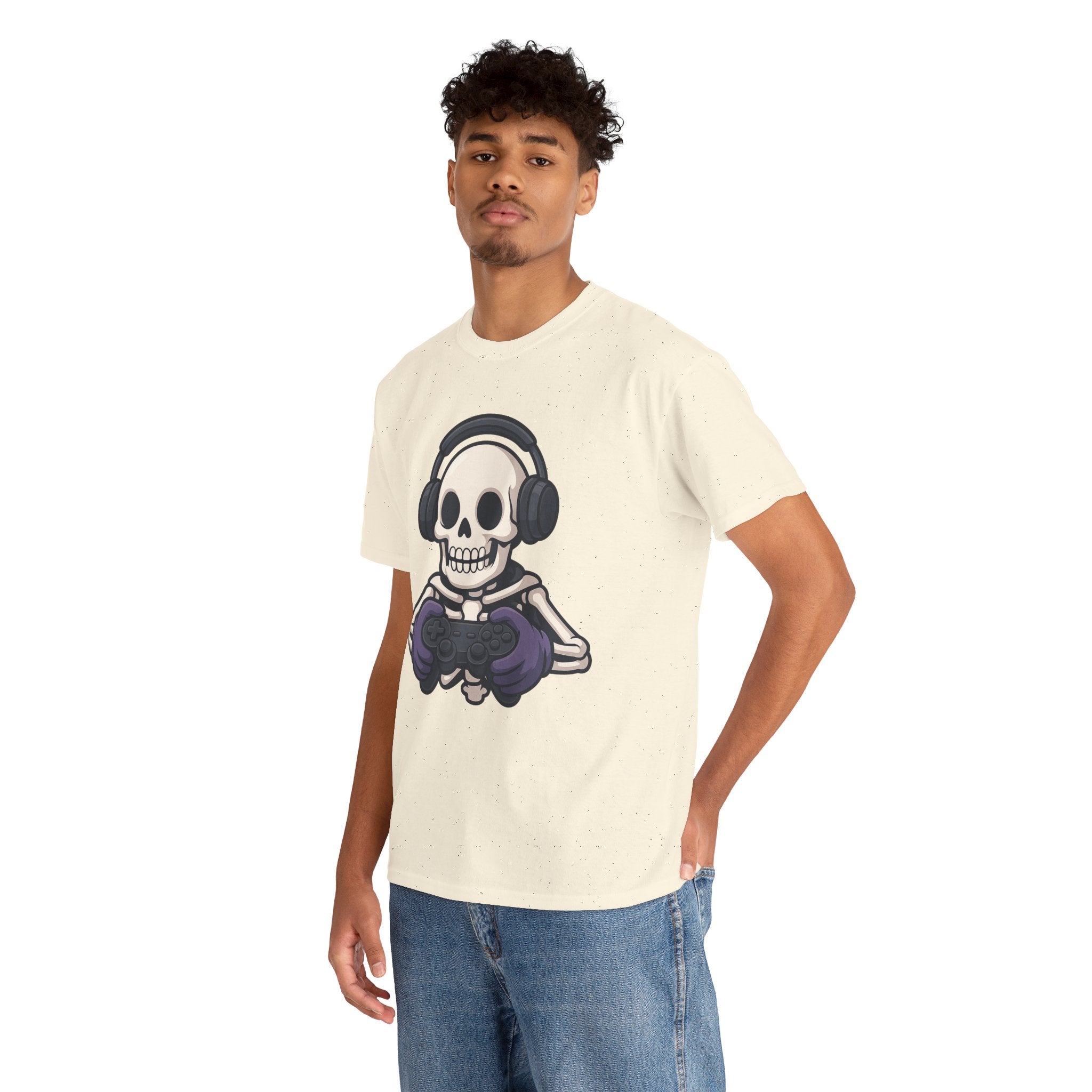 Graphic Teen T-Shirt Gaming Skeleton | T-Shirt by atgodanddesigns