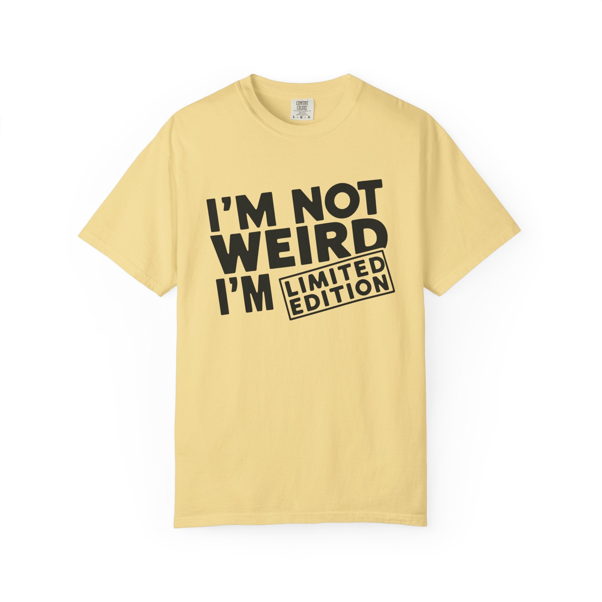 Graphic Teen T-Shirt - I'm Not Weird I'm Limited Edition | T-Shirt by atgodanddesigns