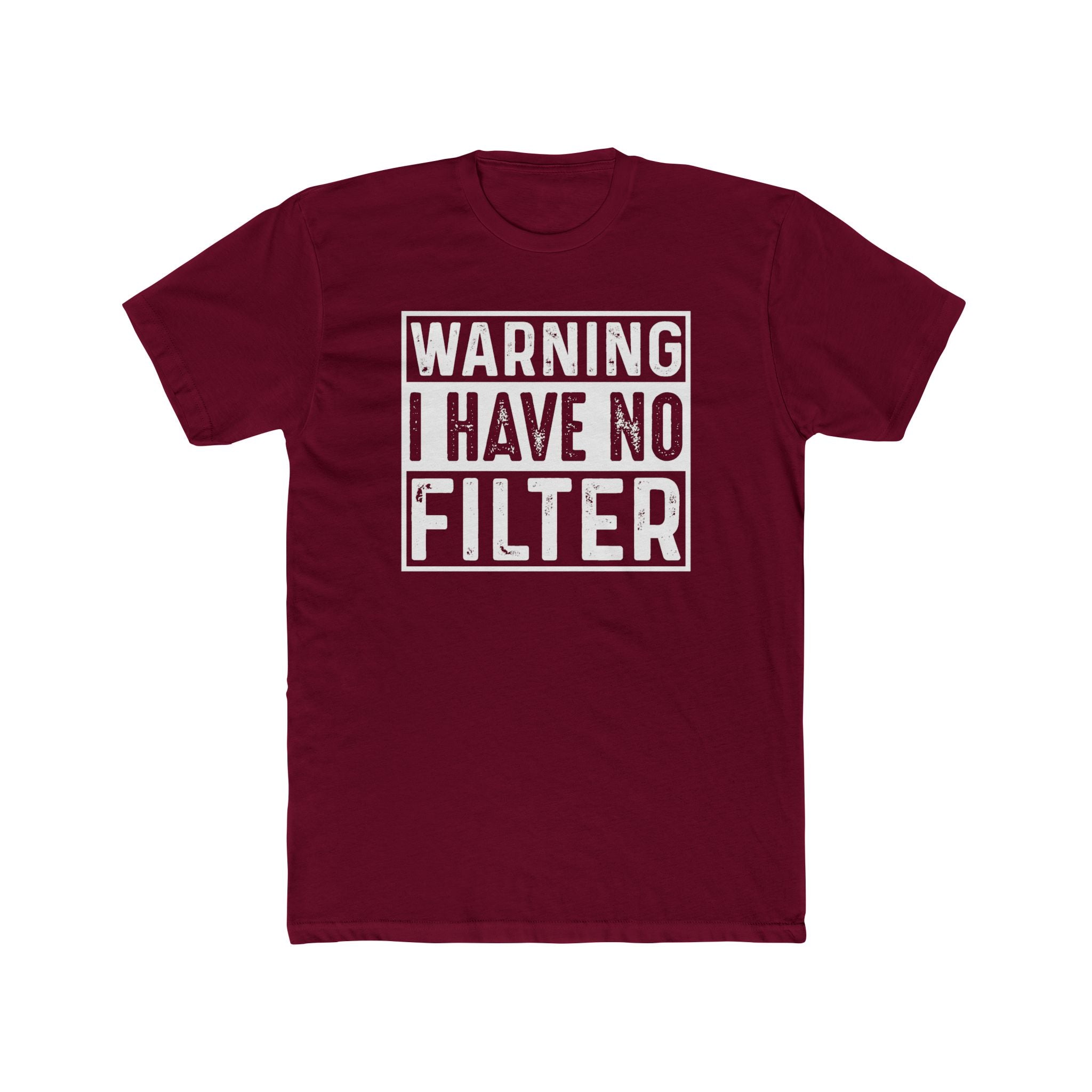 Graphic Teen T-Shirt - Warning I Have No Filter | T-Shirt by atgodanddesigns