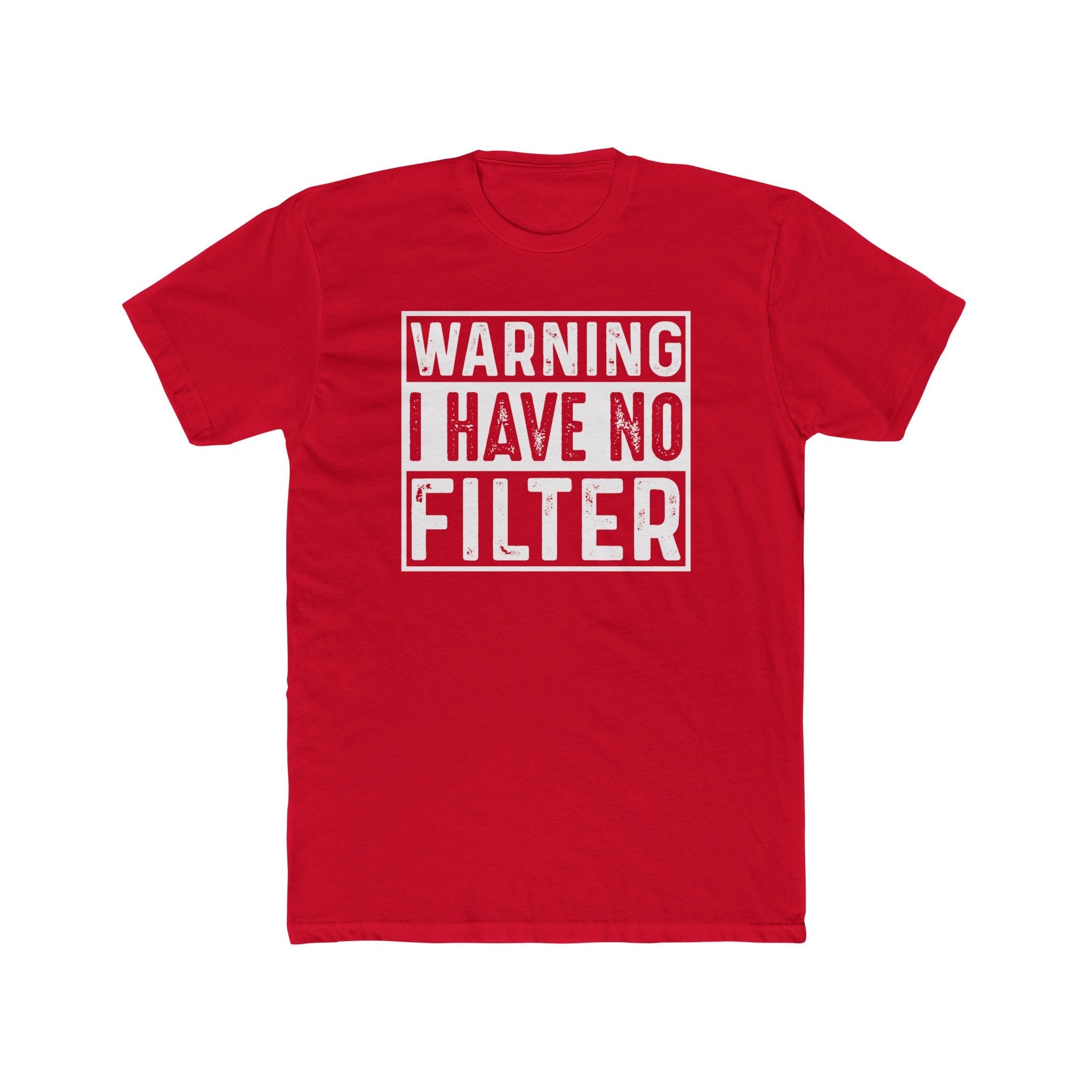 Graphic Teen T-Shirt - Warning I Have No Filter | T-Shirt by atgodanddesigns