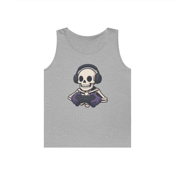 Graphic Teen Tank - Gaming Skeleton | Tank Top by atgodanddesigns