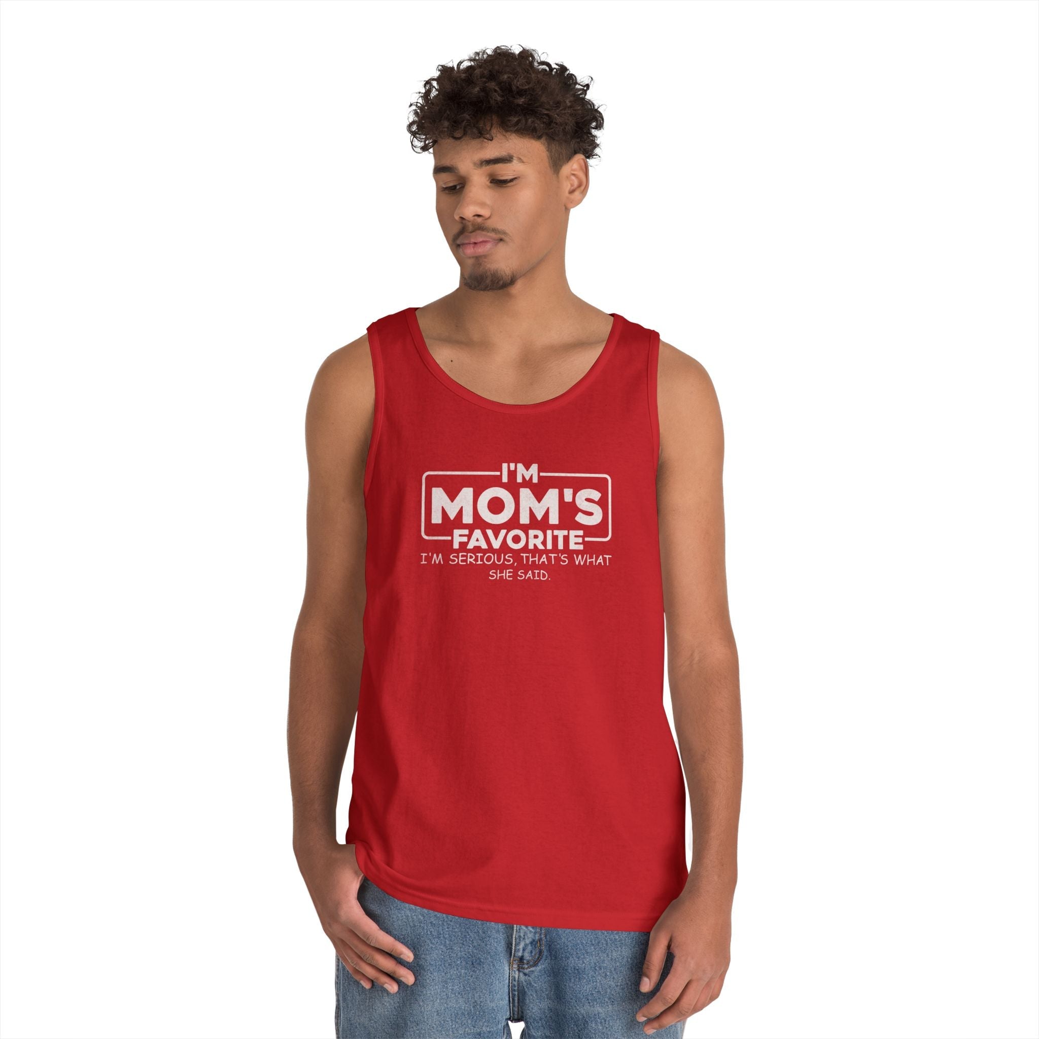 Graphic Teen Tank - I'm Mom's Favorite | Tank Top by atgodanddesigns