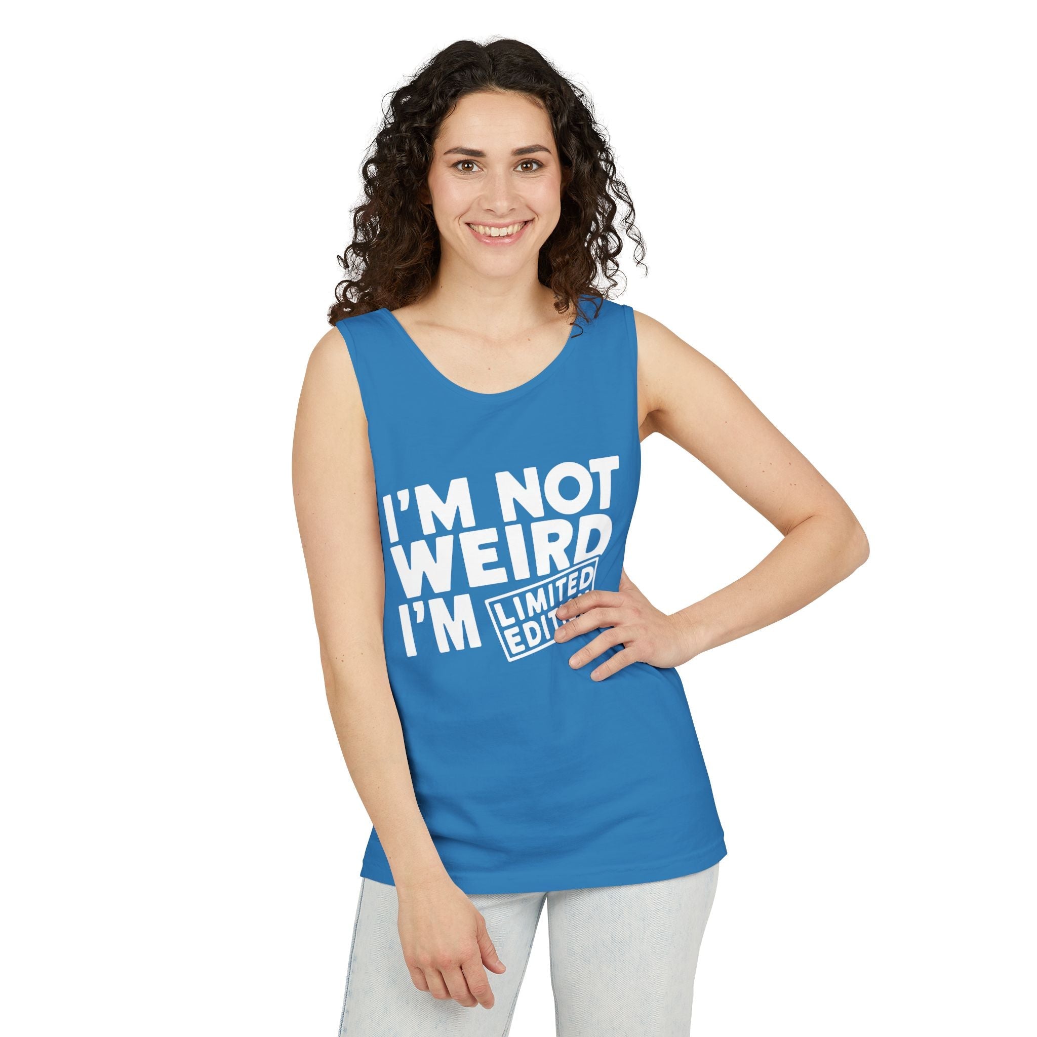 Graphic Teen Tank - I'm Not Weird I'm Limited Edition | Tank Top by atgodanddesigns