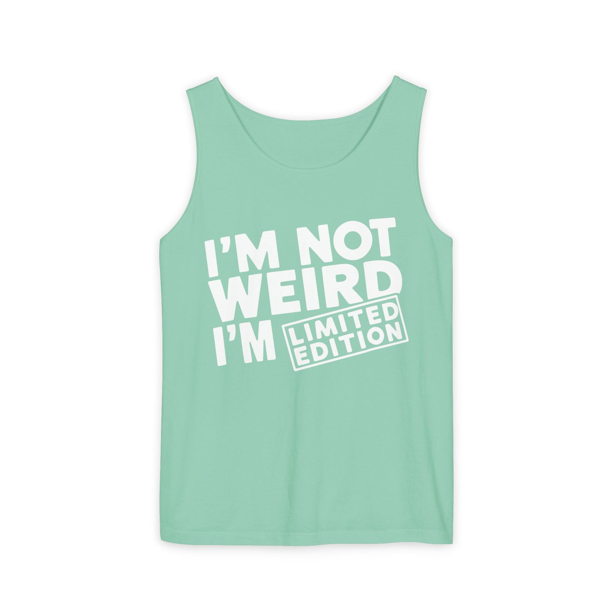 Graphic Teen Tank - I'm Not Weird I'm Limited Edition | Tank Top by atgodanddesigns