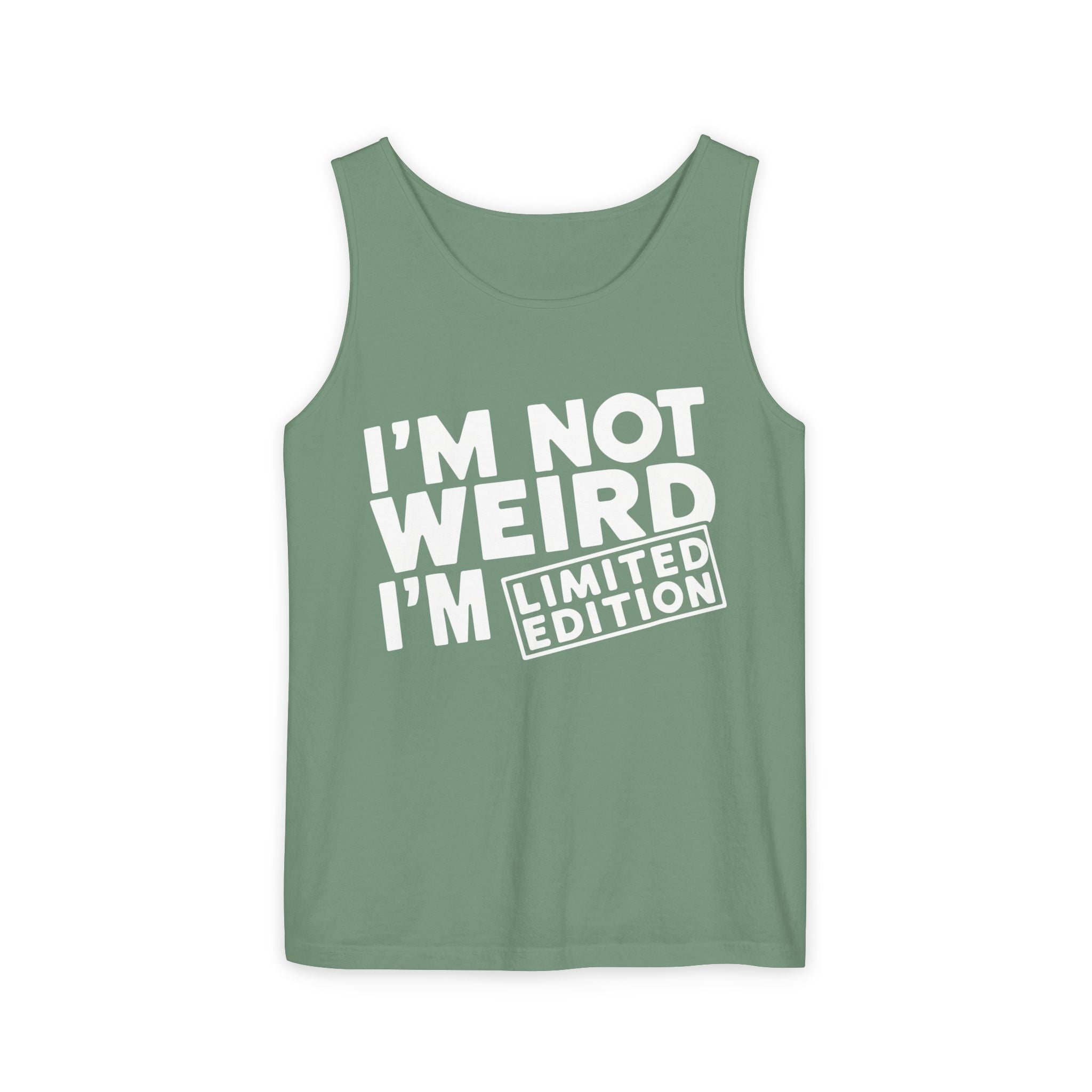 Graphic Teen Tank - I'm Not Weird I'm Limited Edition | Tank Top by atgodanddesigns