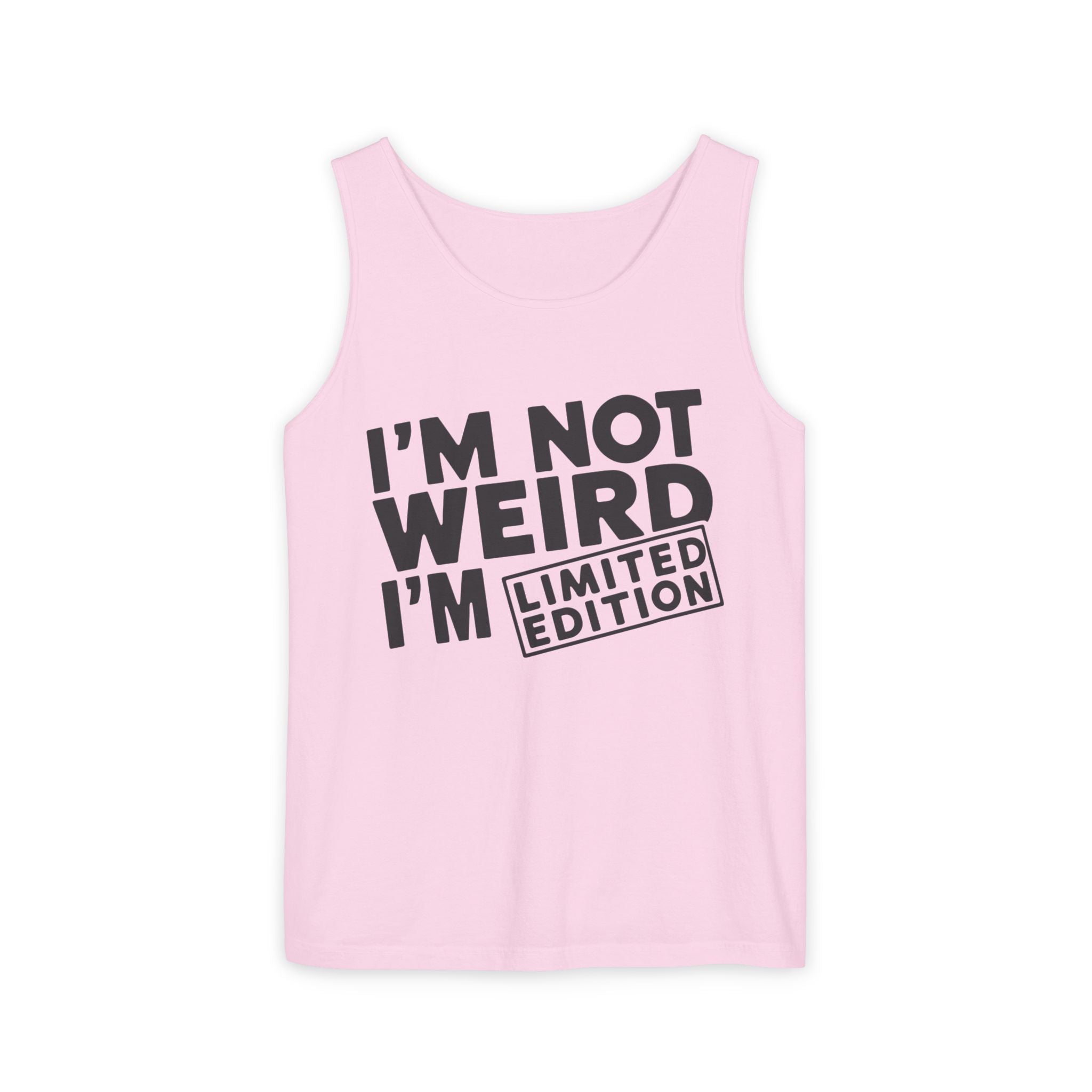 Graphic Teen Tank - I'm Not Weird I'm Limited Edition | Tank Top by atgodanddesigns