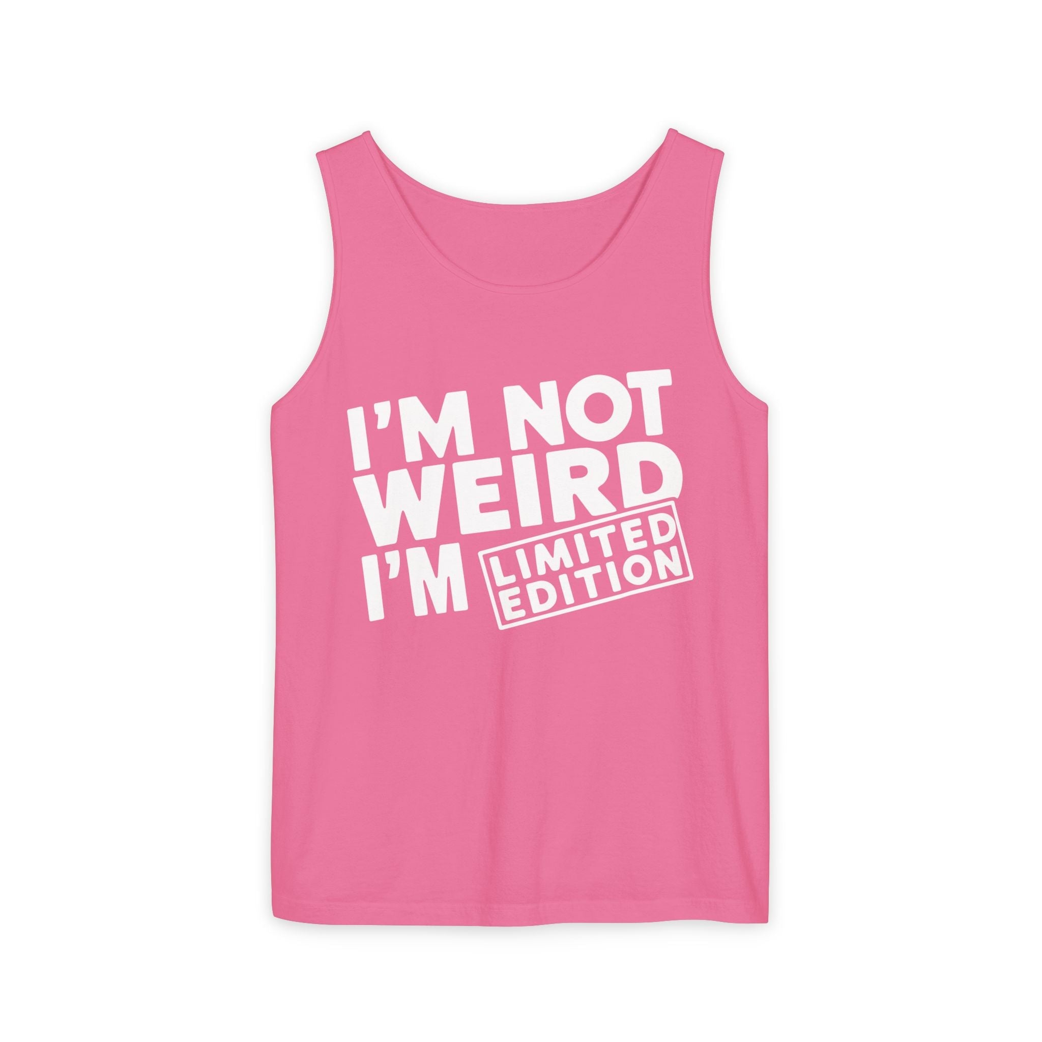 Graphic Teen Tank - I'm Not Weird I'm Limited Edition | Tank Top by atgodanddesigns