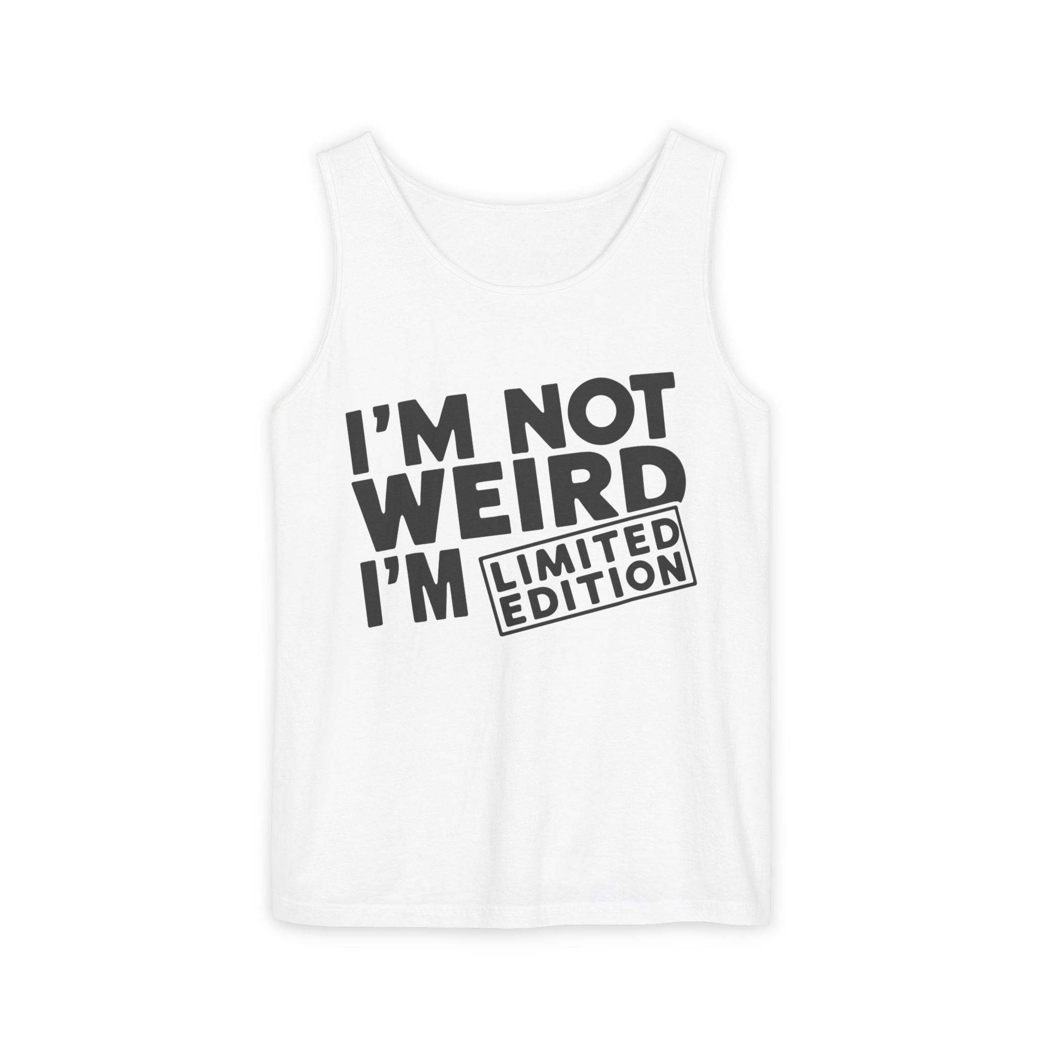 Graphic Teen Tank - I'm Not Weird I'm Limited Edition | Tank Top by atgodanddesigns