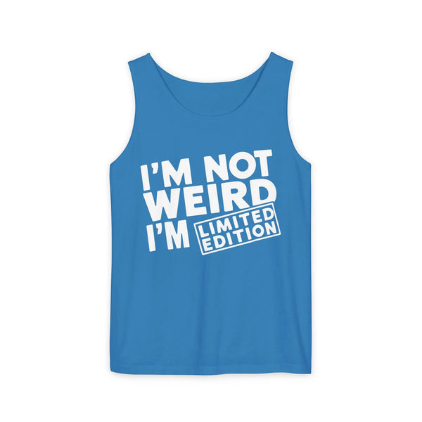 Graphic Teen Tank - I'm Not Weird I'm Limited Edition | Tank Top by atgodanddesigns