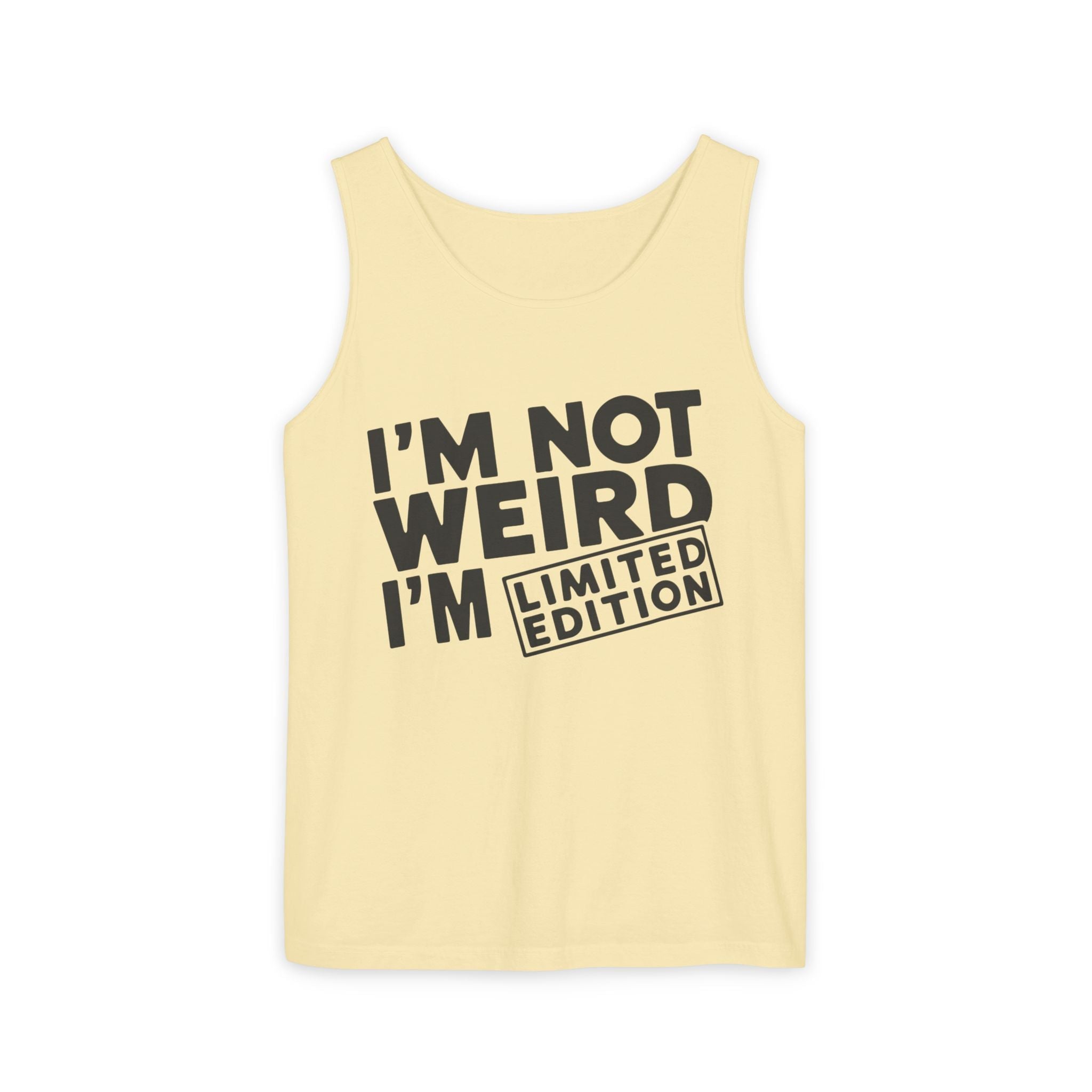 Graphic Teen Tank - I'm Not Weird I'm Limited Edition | Tank Top by atgodanddesigns
