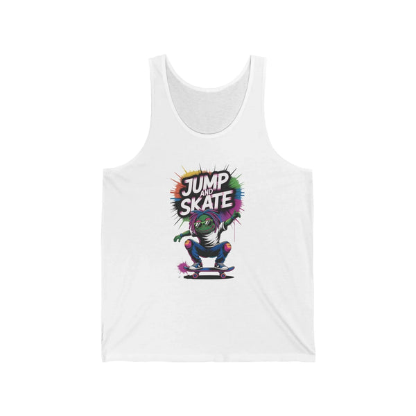 Graphic Teen Tank - Jump And Skate | Tank Top by atgodanddesigns