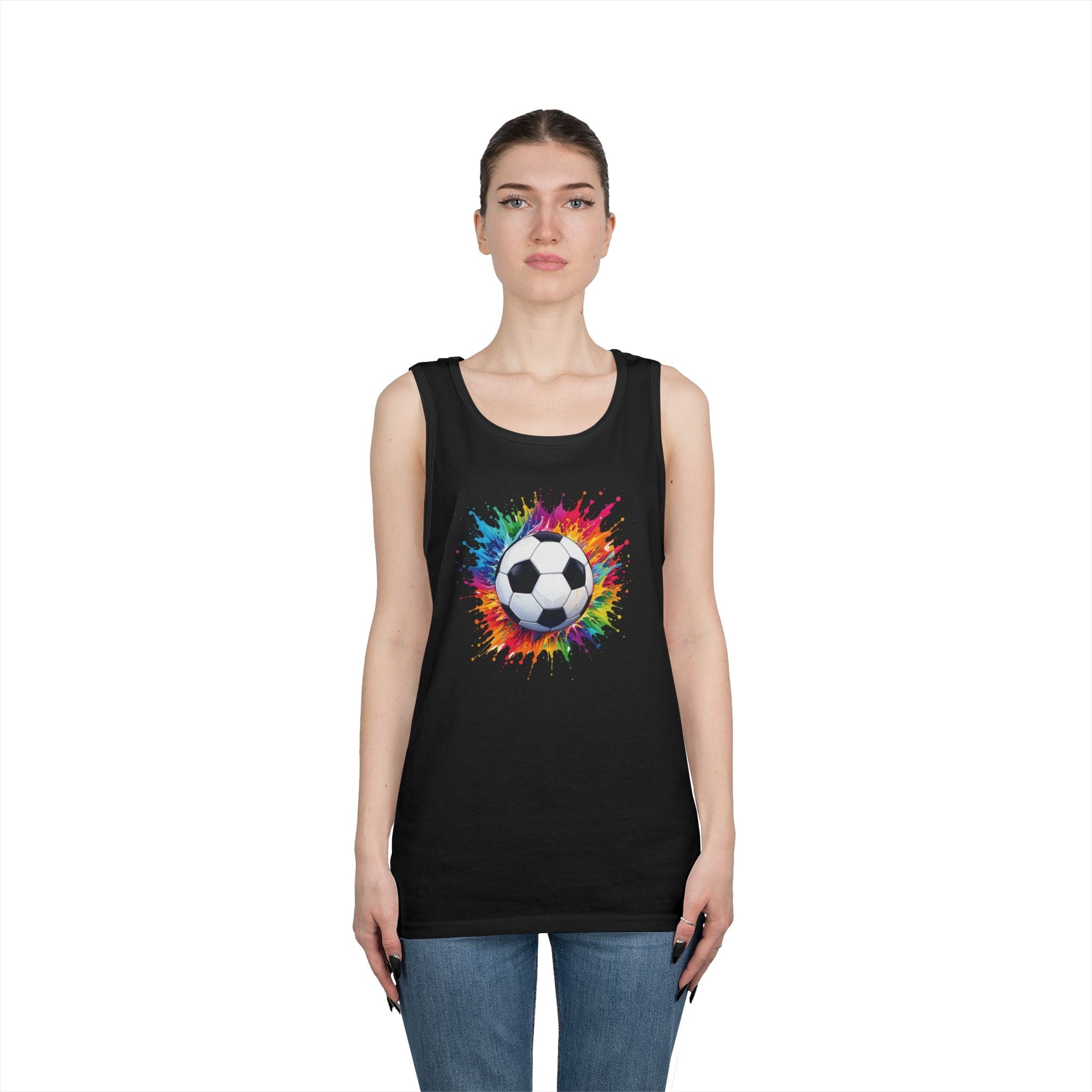 Graphic Teen Tank - Soccer | Tank Top by atgodanddesigns