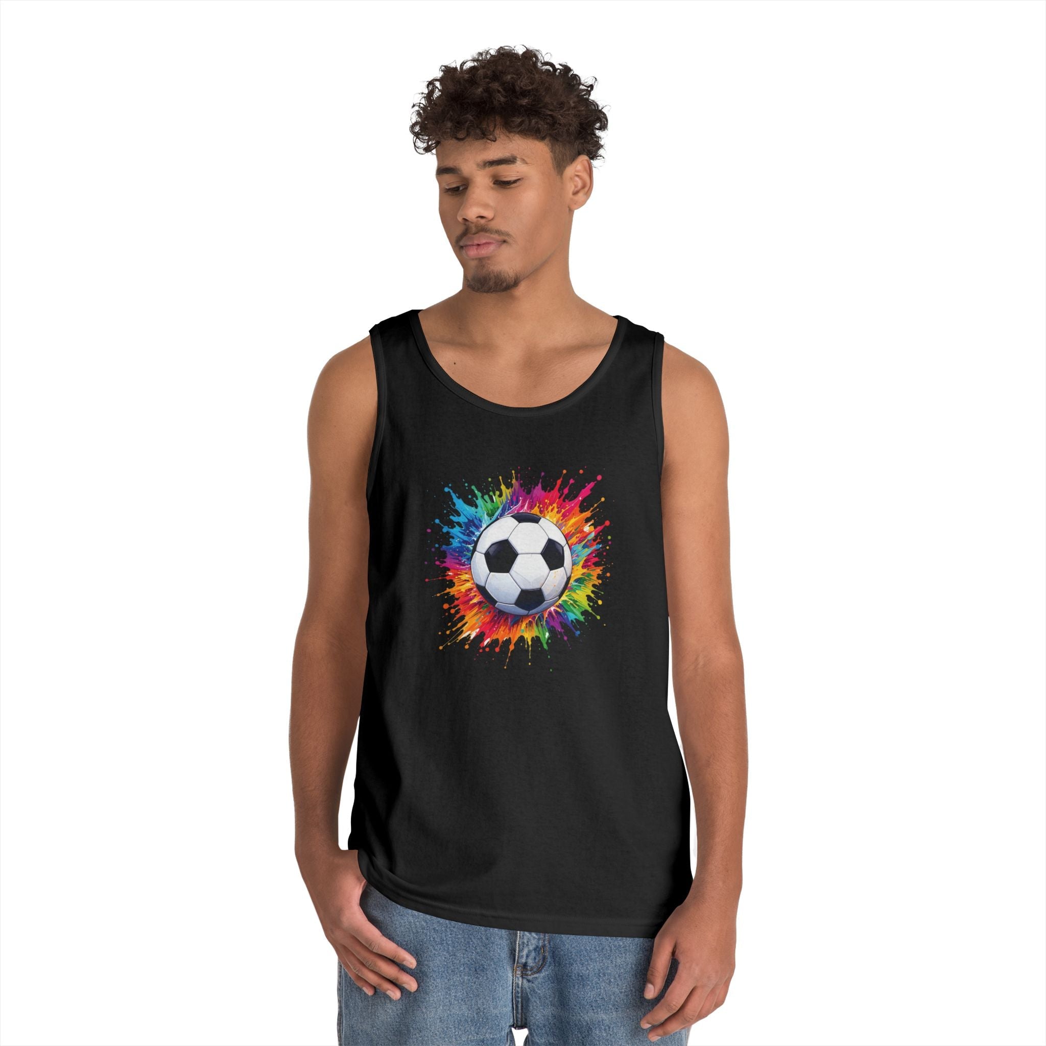 Graphic Teen Tank - Soccer | Tank Top by atgodanddesigns
