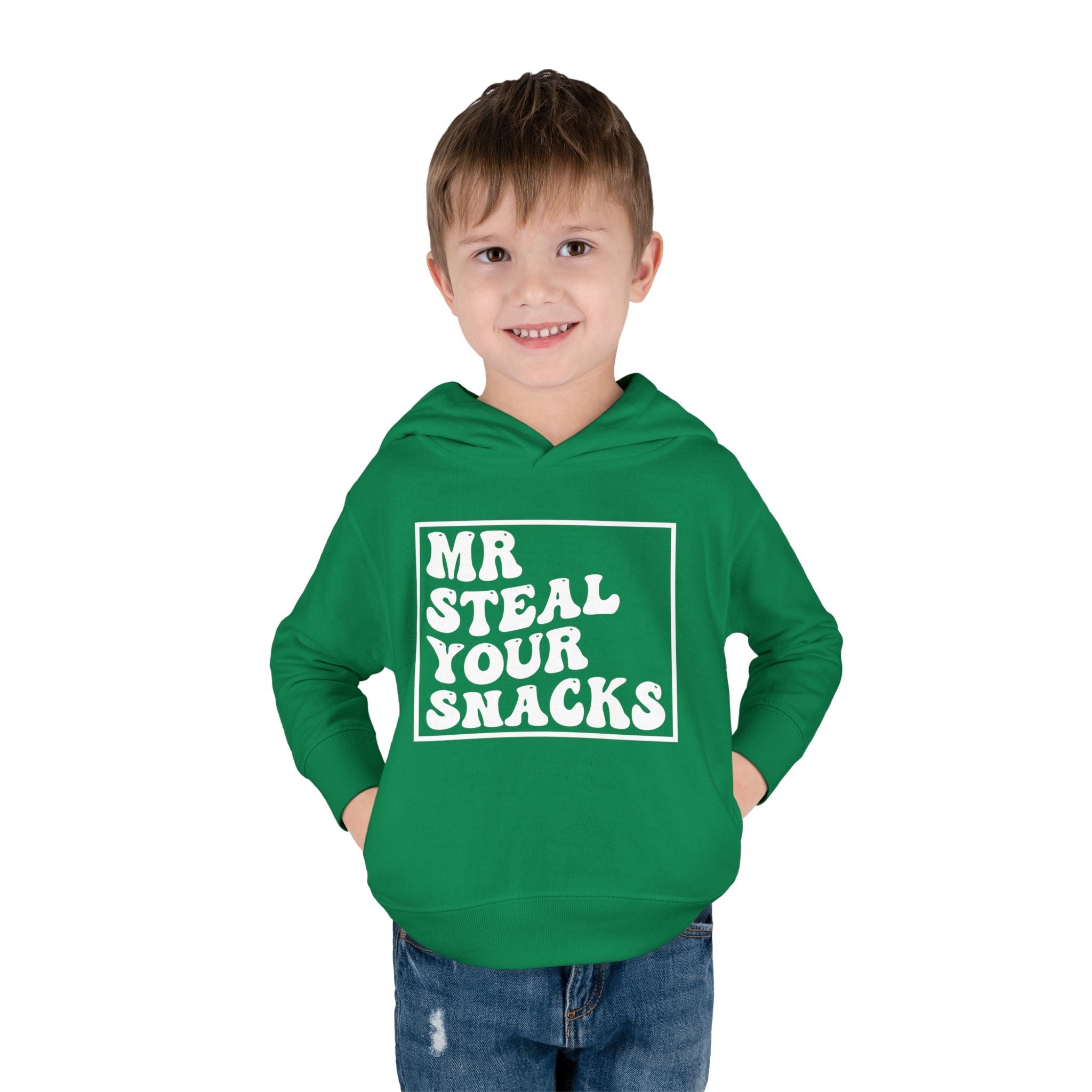 Graphic Toddler Boys Hoodie - Mr. Steal Your Snacks | Kids clothes by atgodanddesigns