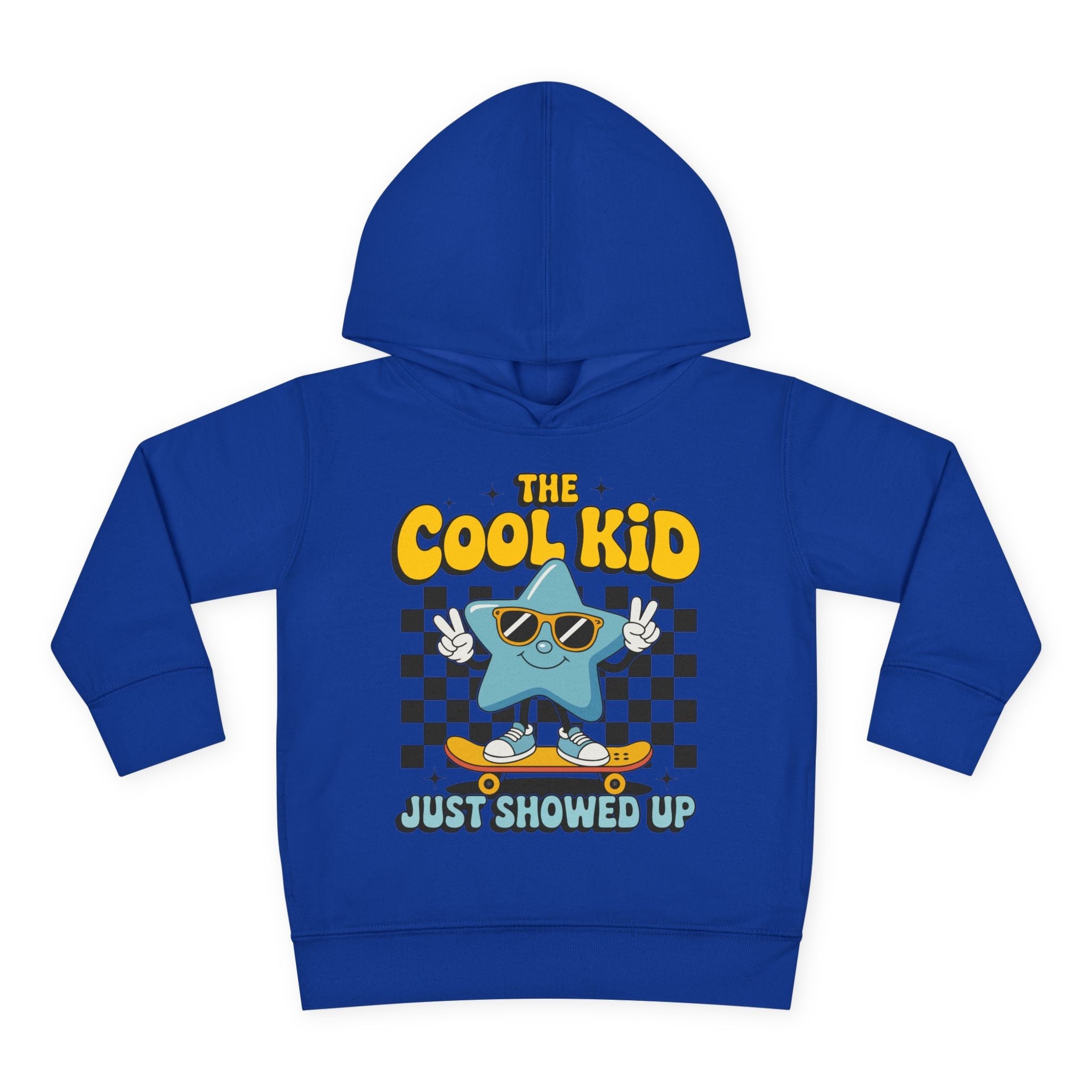 Graphic Toddler Boys Hoodie - The Cool Kid Just Showed Up | Kids clothes by atgodanddesigns