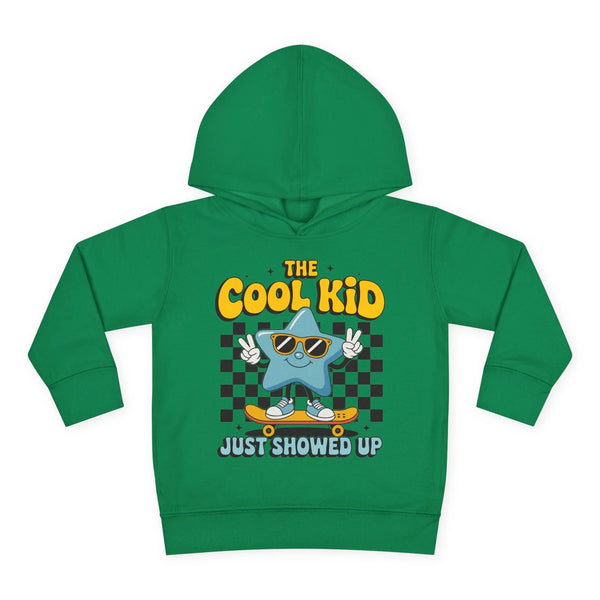 Graphic Toddler Boys Hoodie - The Cool Kid Just Showed Up | Kids clothes by atgodanddesigns