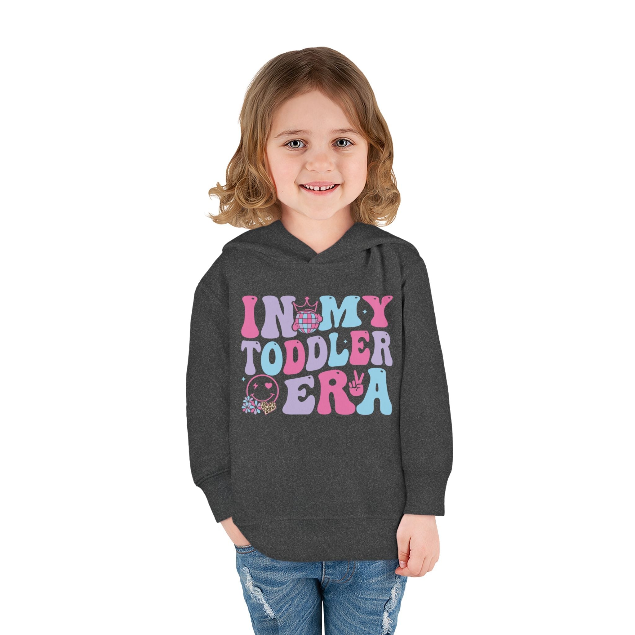 Graphic Toddler Girls Hoodie - In My Toddler Era | Kids clothes by atgodanddesigns