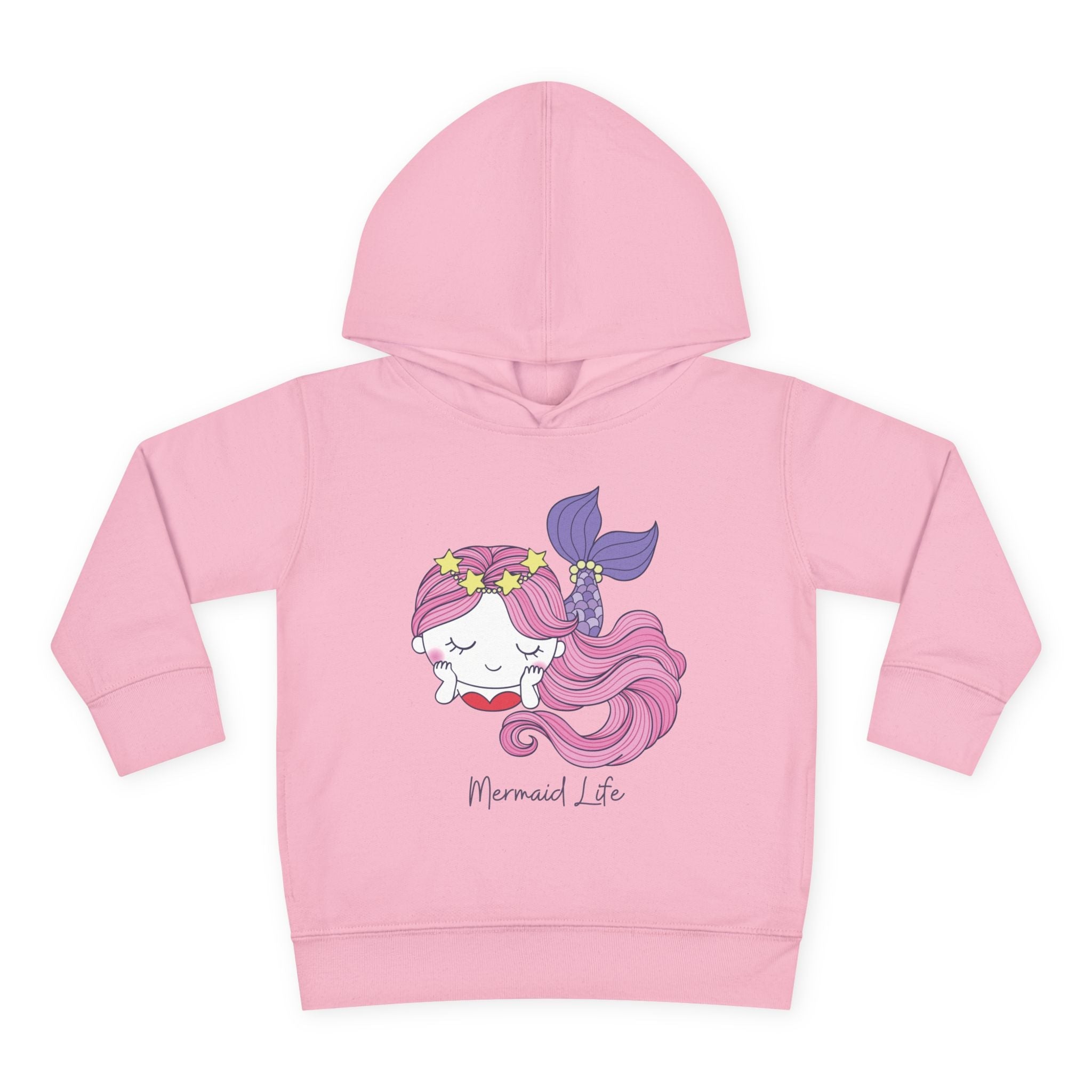 Graphic Toddler Girls Hoodie - Mermaid Life | Kids clothes by atgodanddesigns