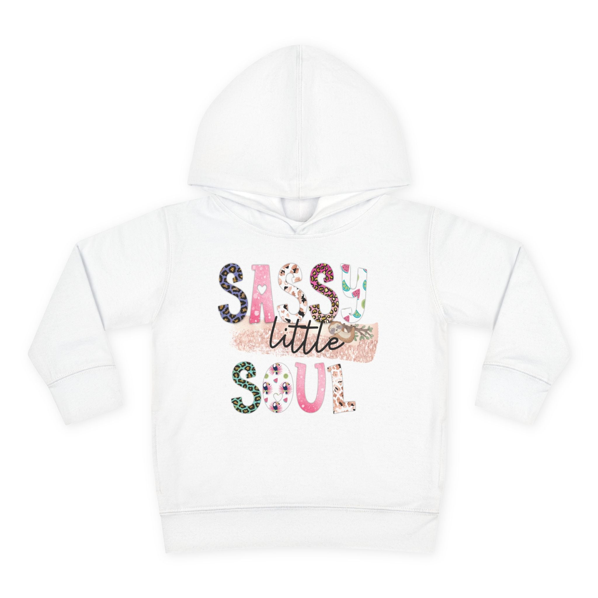 Graphic Toddler Girls Hoodie - Sassy Little Soul | Kids clothes by atgodanddesigns