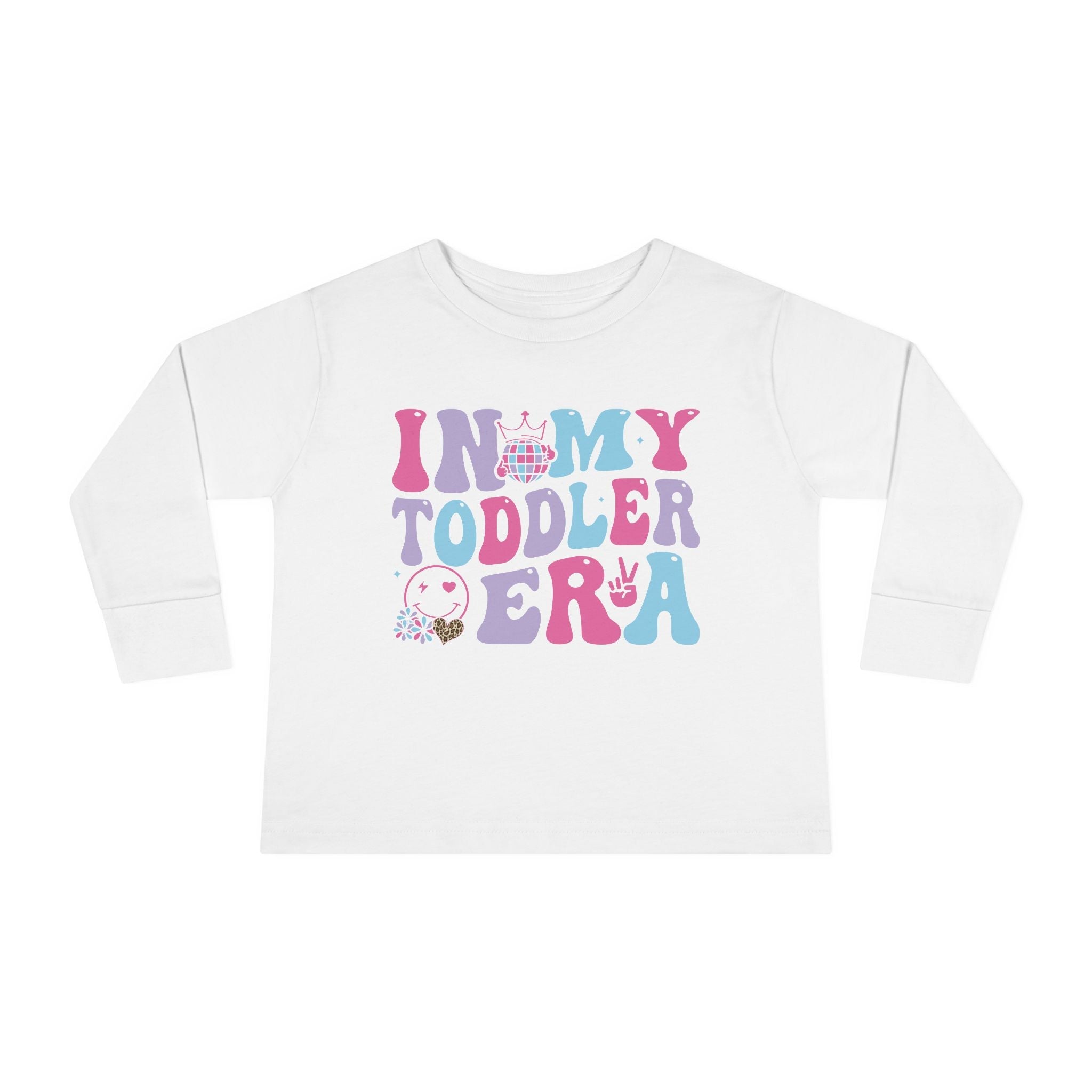 Graphic Toddler Girls Long Sleeve T-Shirt - In My Toddler Era | Kids clothes by atgodanddesigns
