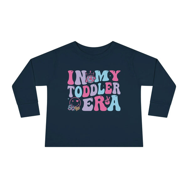 Graphic Toddler Girls Long Sleeve T-Shirt - In My Toddler Era | Kids clothes by atgodanddesigns