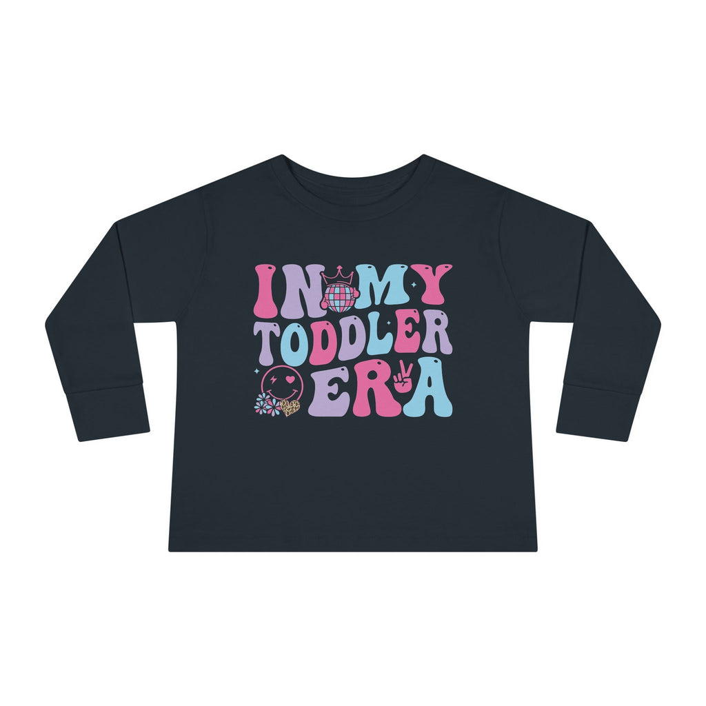 Graphic Toddler Girls Long Sleeve T-Shirt - In My Toddler Era | Kids clothes by atgodanddesigns