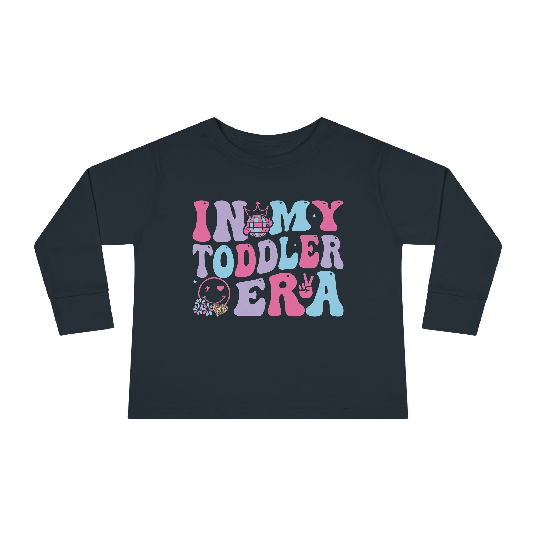 Graphic Toddler Girls Long Sleeve T-Shirt - In My Toddler Era | Kids clothes by atgodanddesigns
