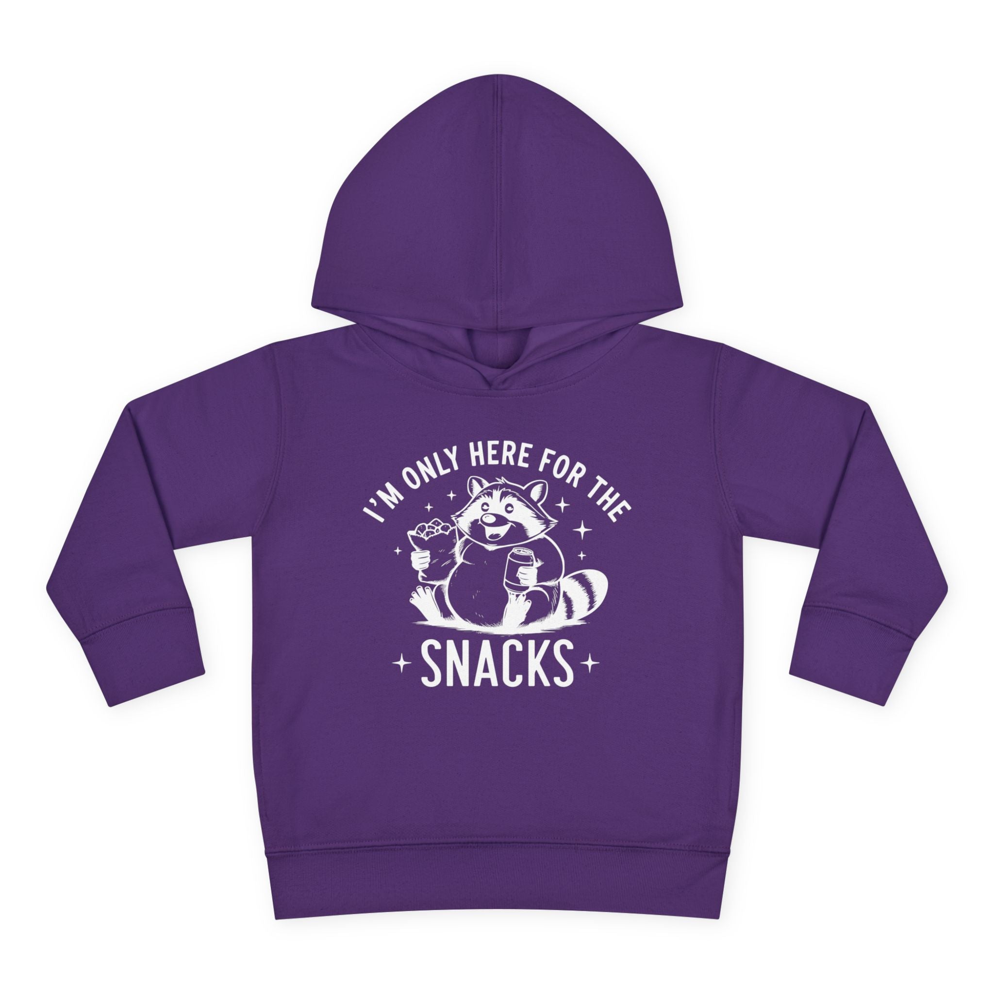 Graphic Toddler Hoodie - I'm Only Here For The Snacks | Kids clothes by atgodanddesigns