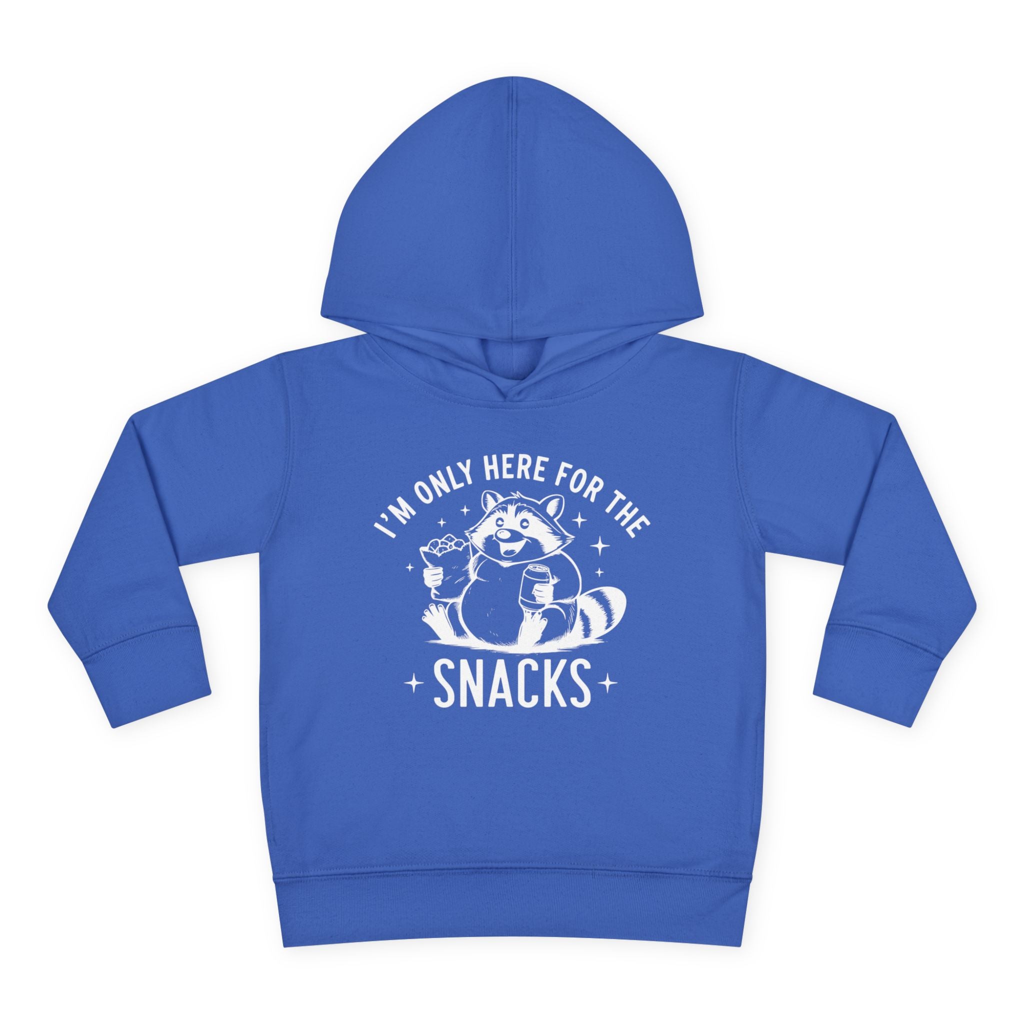 Graphic Toddler Hoodie - I'm Only Here For The Snacks | Kids clothes by atgodanddesigns